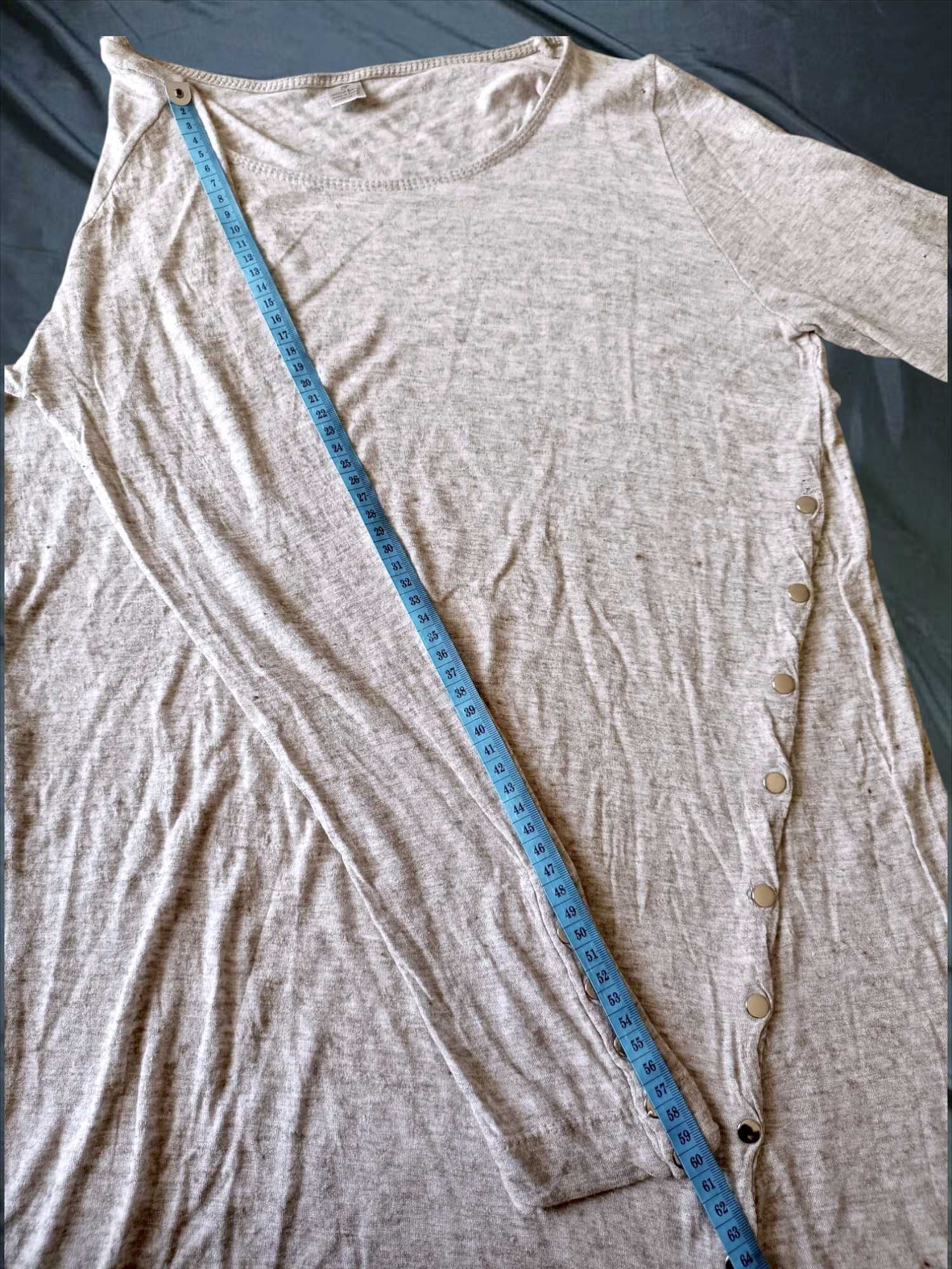 Japanese Brand "F" Asymmetrical Snap Button Longsleeve Size US M / EU 48-50 / 2 - 7 Thumbnail