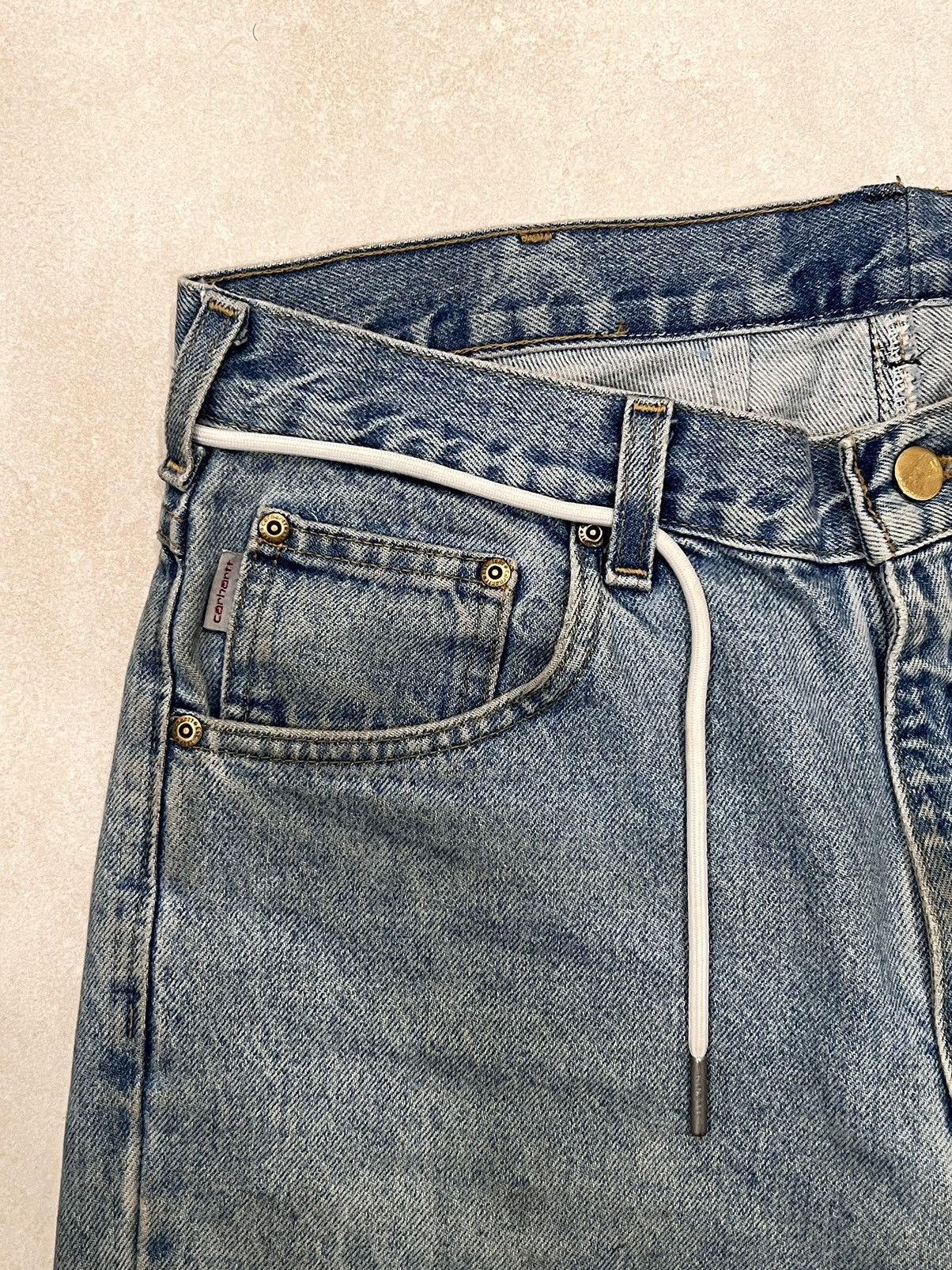 Carhartt Carhartt wide straight leg denim Size US 35 - 2 Thumbnail