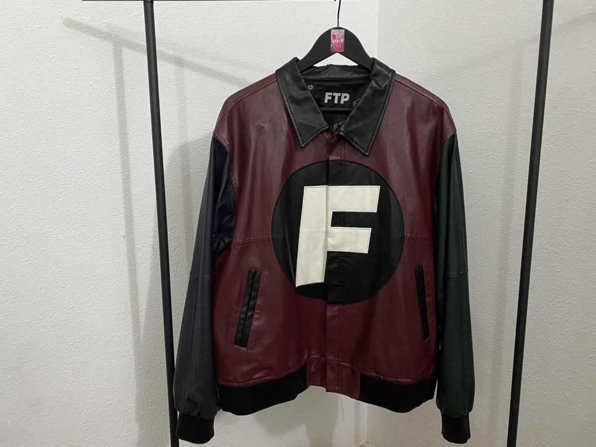 Fuck The Population FTP Racer Leather Jacket Size US M / EU 48-50 / 2 - 1 Thumbnail