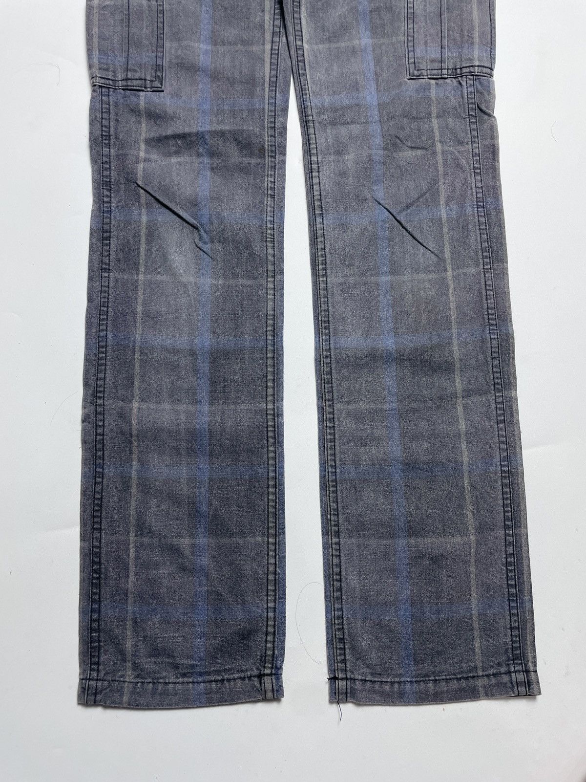 Hysteric Glamour 2000’s Hysteric Glamor - Plaid Cargo Pants Size US 26 / EU 42 - 3 Thumbnail
