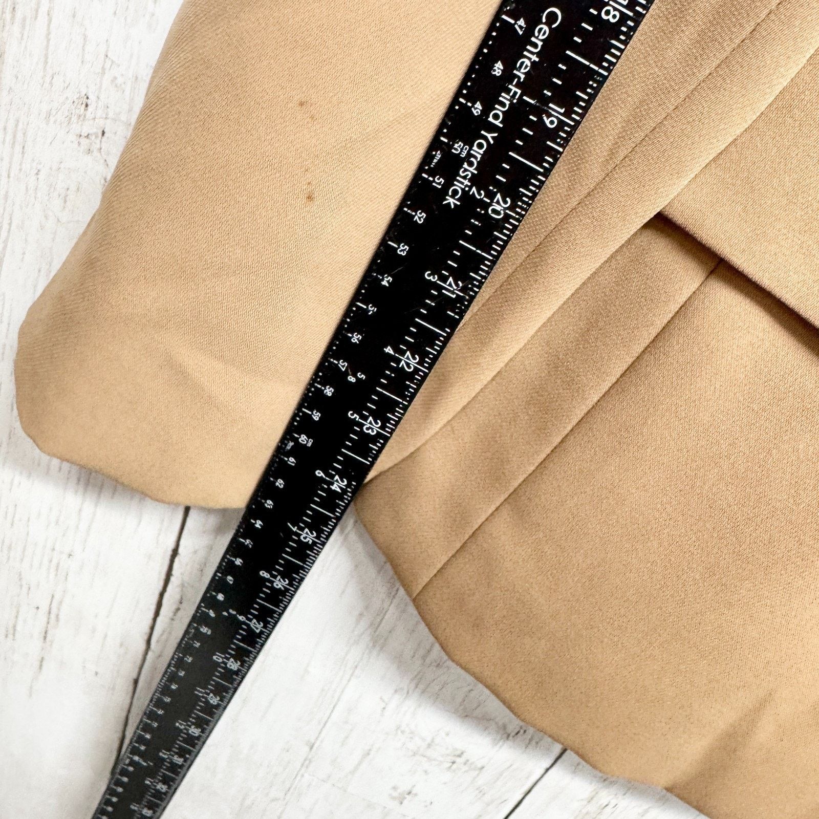 Other Josephine Chaus Jacket Size 10 Tan Mock Neck Button Collar Size L / US 10 / IT 46 - 5 Thumbnail