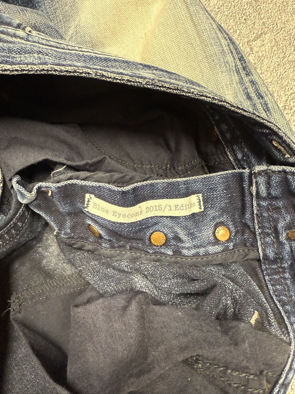 Diesel Diesel Crazy Avant Garde Washed Y2K Pants LGB Style Size US 29 - 18 Thumbnail