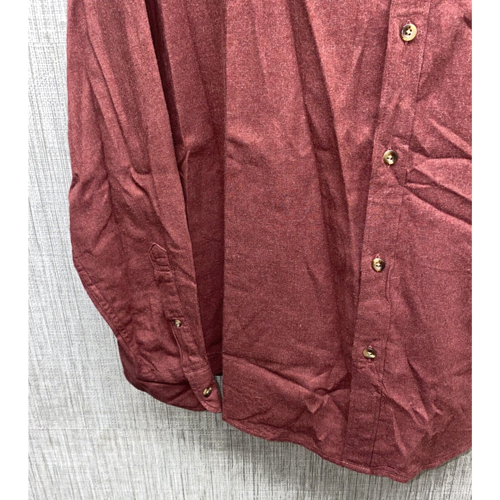 J.Crew J.Crew Mens Long Sleeve Button-Up Shirt XL Red Cotton Size US XL / EU 56 / 4 - 4 Thumbnail