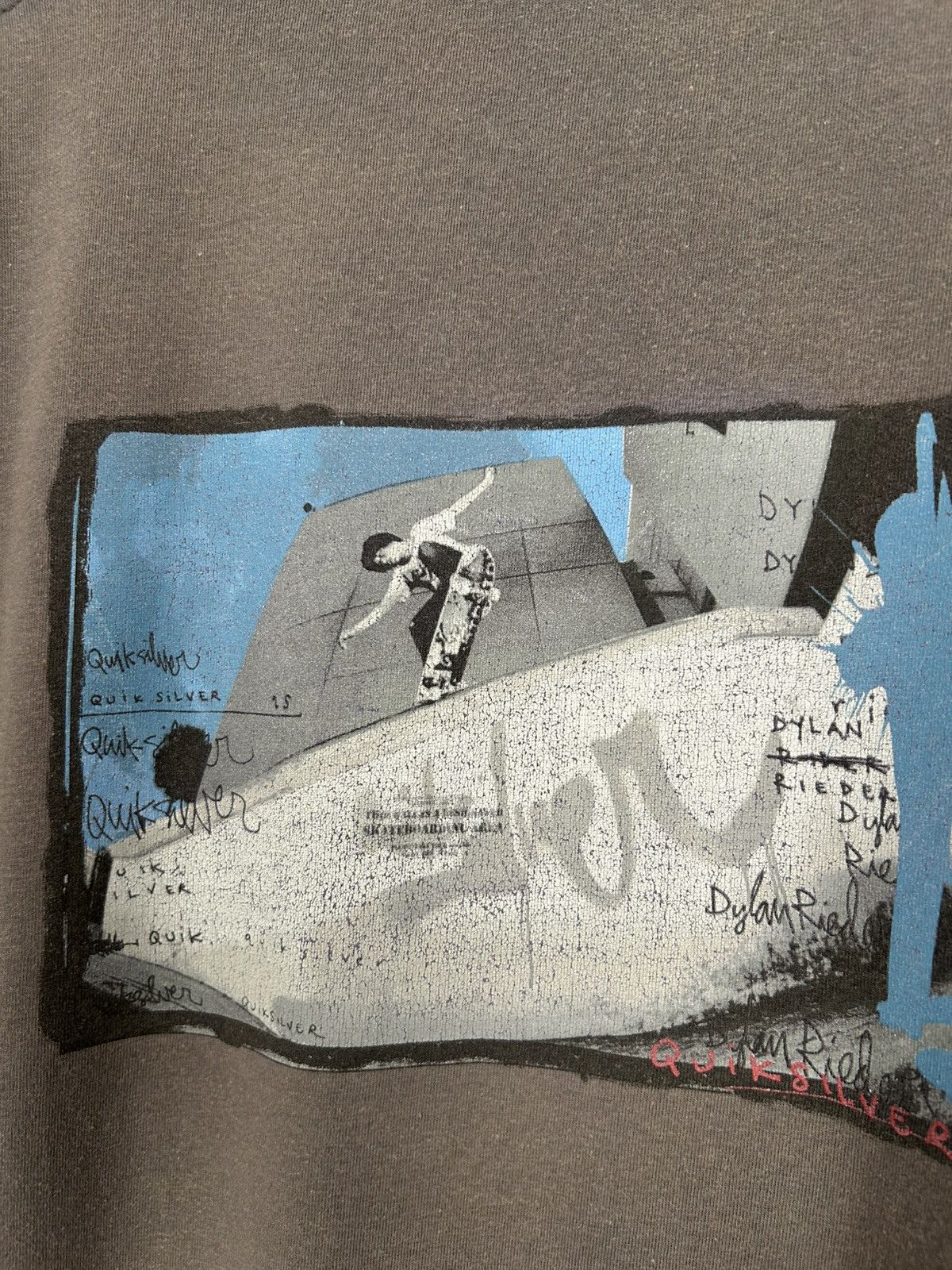 Quiksilver Quiksilver Dylan Raider Ultra Rare Skateboarding Graphic Size US M / EU 48-50 / 2 - 5 Thumbnail