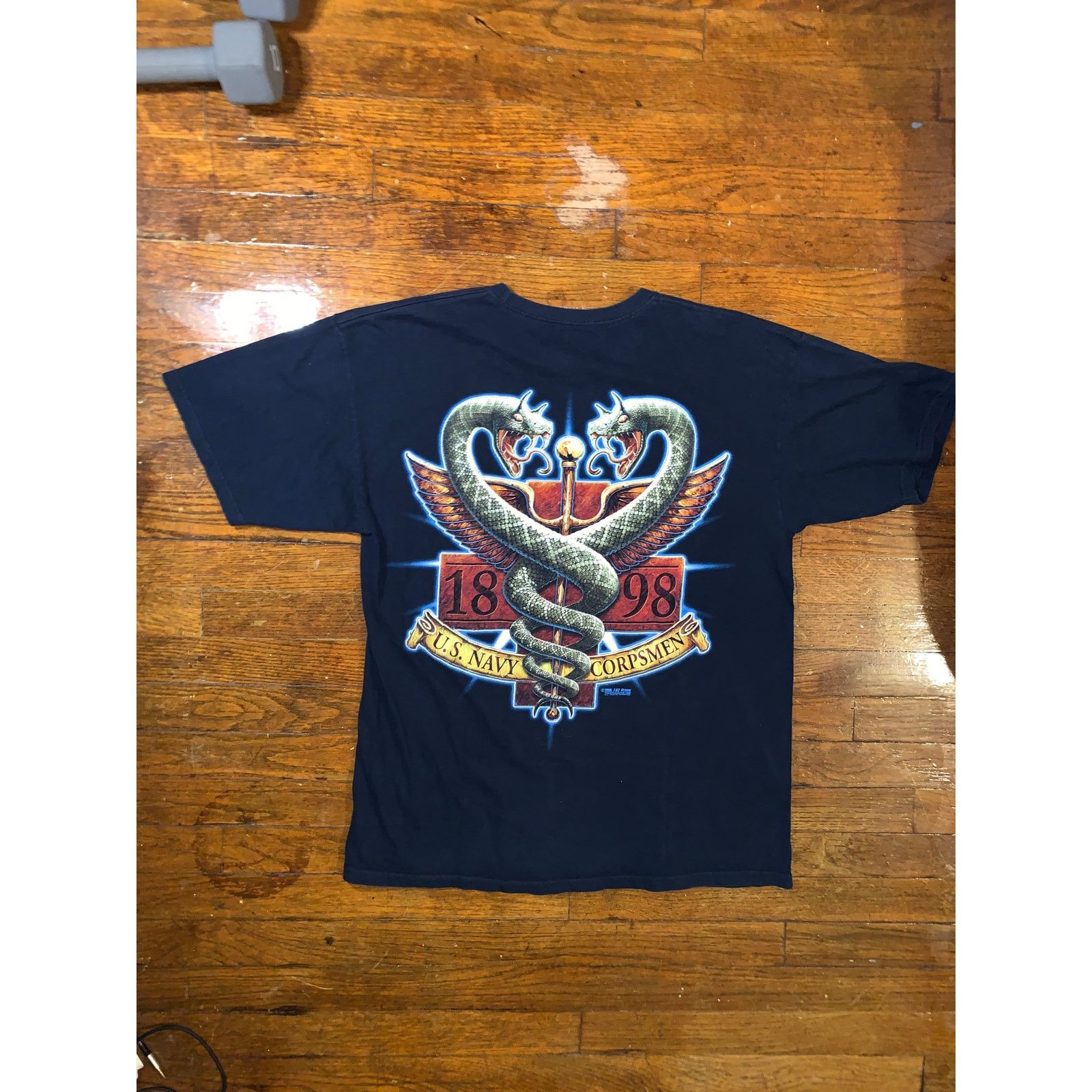Other US Navy Corpsman 7.62 Design Tee L 1898 Caduceus Military Size US L / EU 52-54 / 3 - 1 Thumbnail