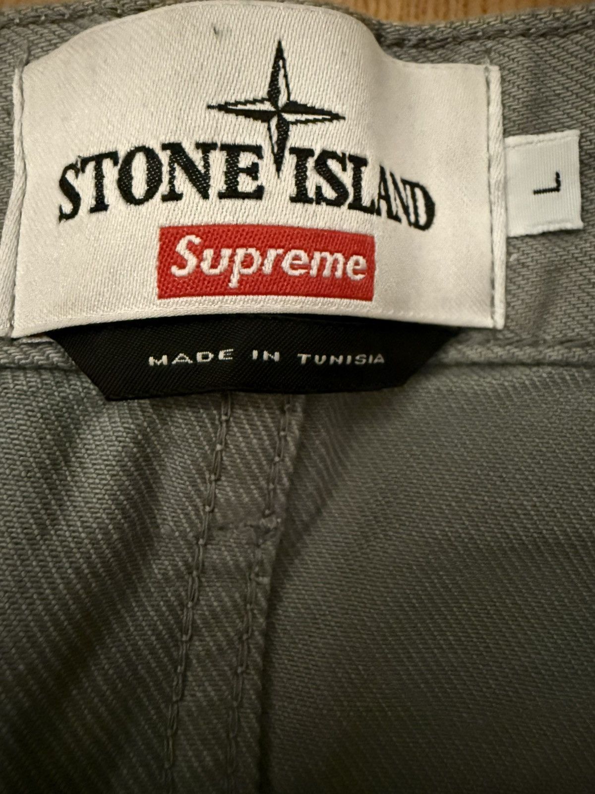Stone Island × Supreme Supreme Stone Island Reflective 5- Pocket Jeans Size US 34 / EU 50 - 5 Thumbnail
