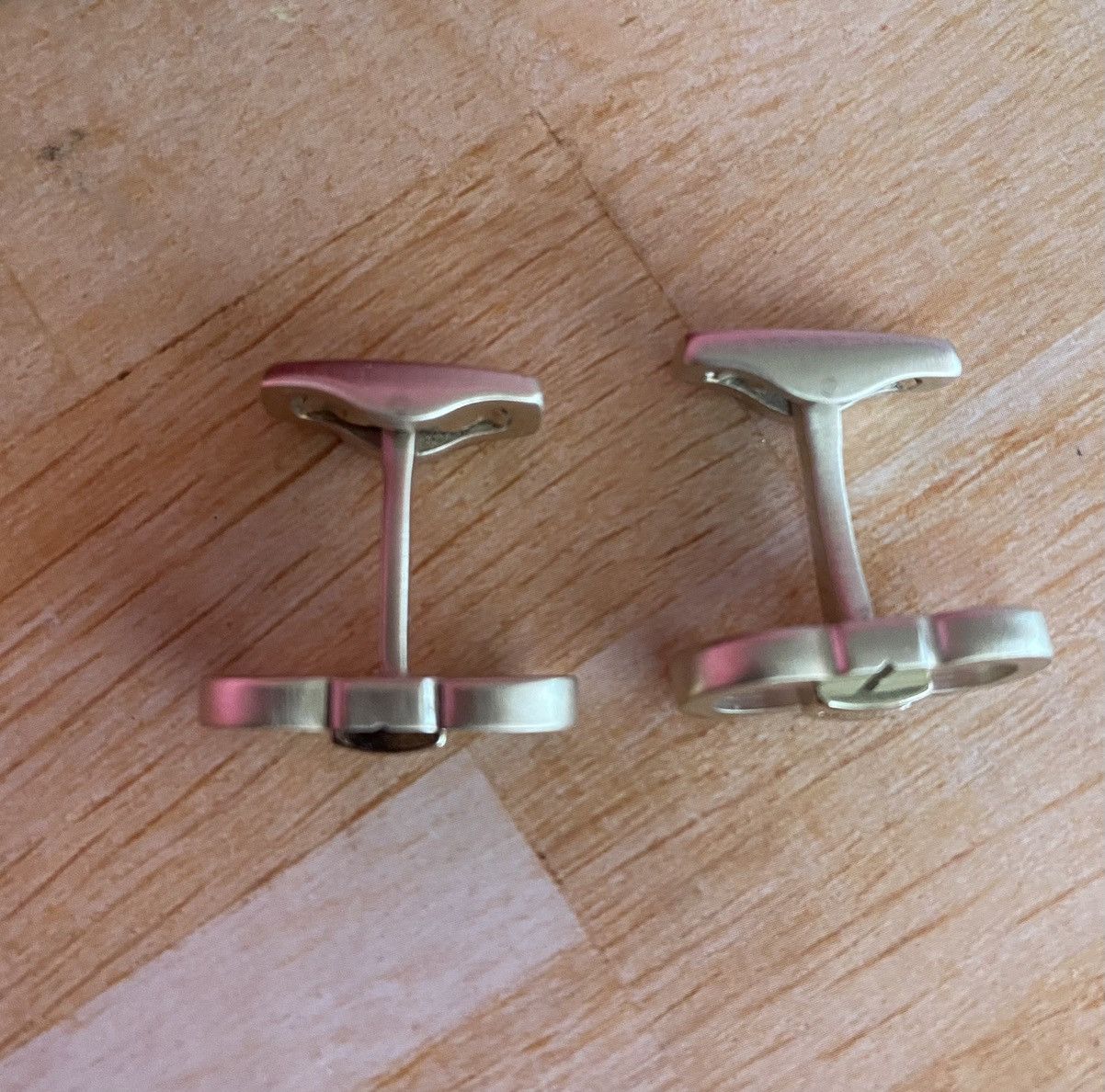 Salvatore Ferragamo Ferragamo brass gancini cuff links nwt Size ONE SIZE - 5 Thumbnail