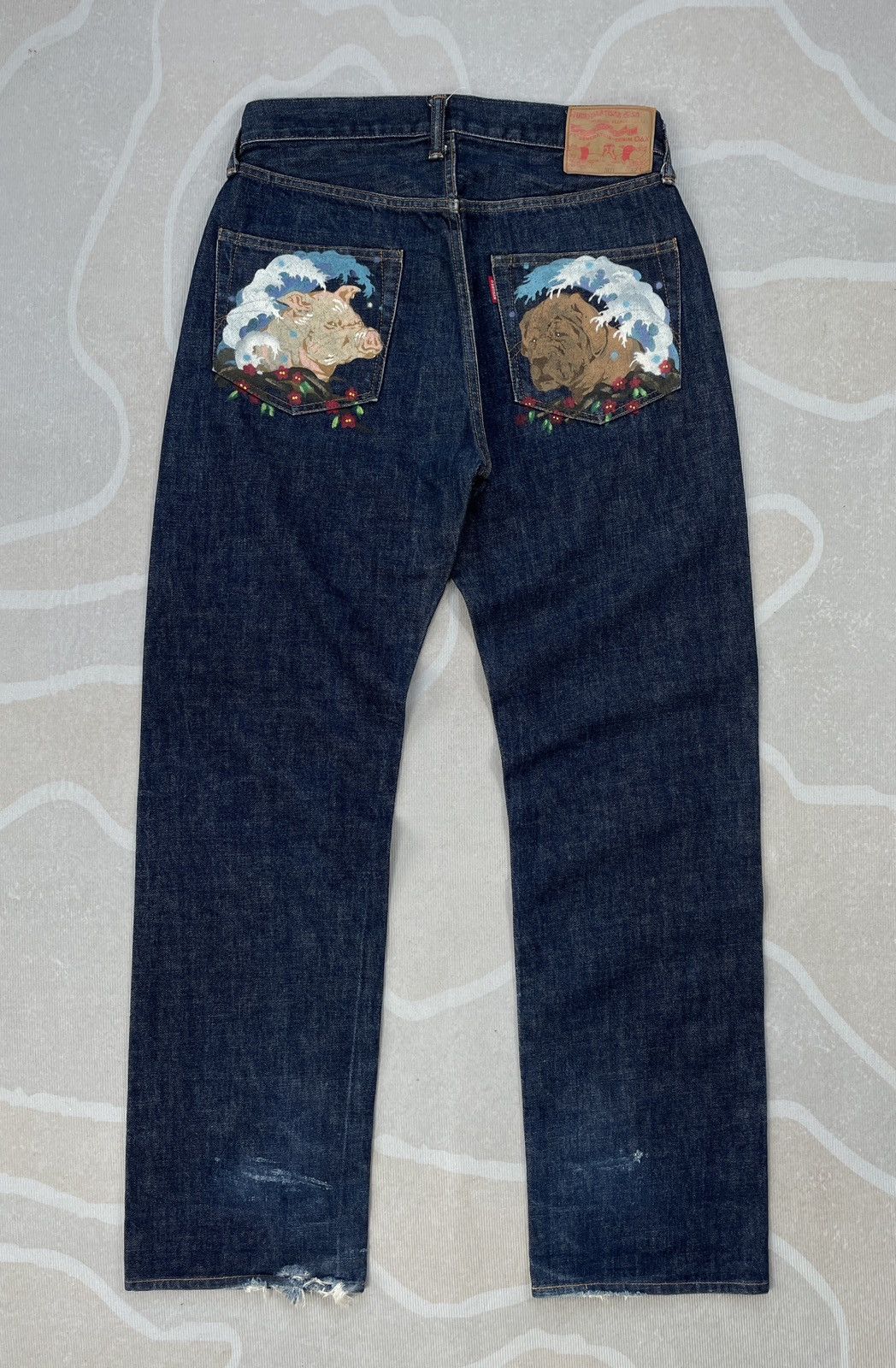 Studio D'Artisan Studio D’Artisan Selvedge Jeans (P49) Size US 31 - 1 Thumbnail