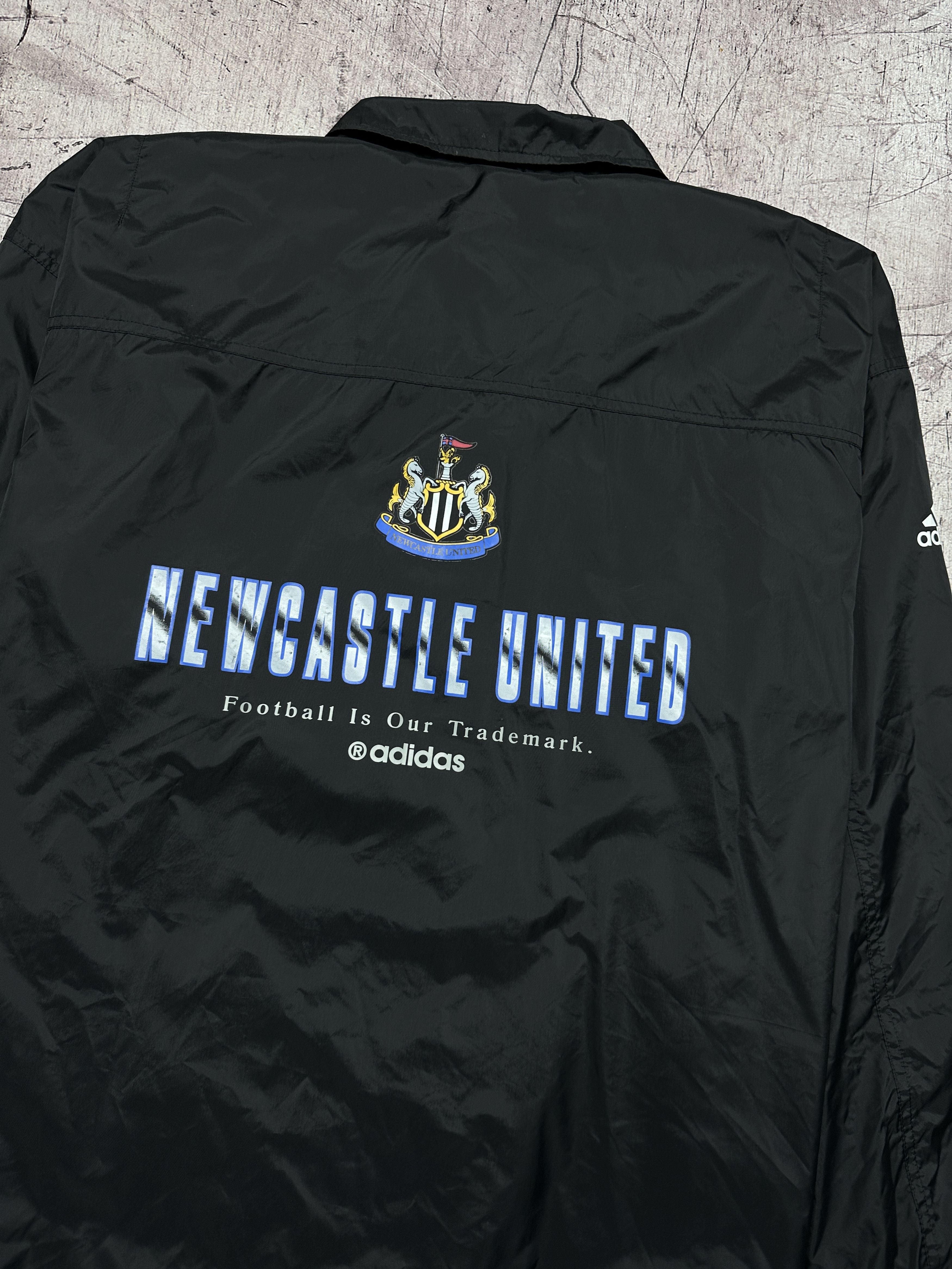 Adidas Adidas Newcastle United 90s Vintage Mens Jacket Size US XL / EU 56 / 4 - 2 Thumbnail