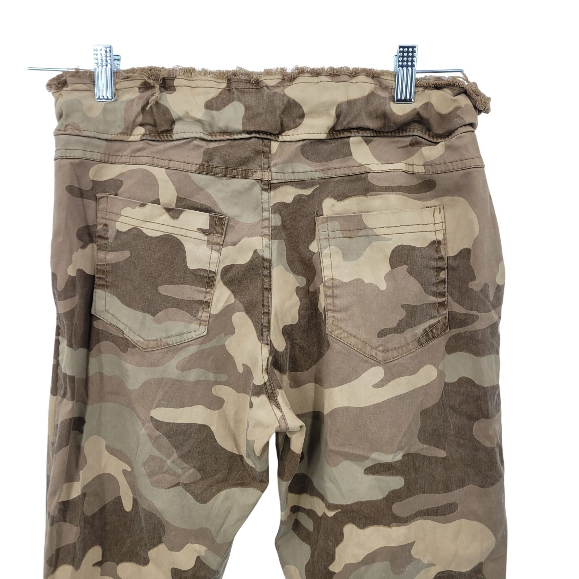 Other Italian Womens Camouflage High-Waisted Jogger Pants M Pocket Size 30" / US 8 / IT 44 - 10 Thumbnail