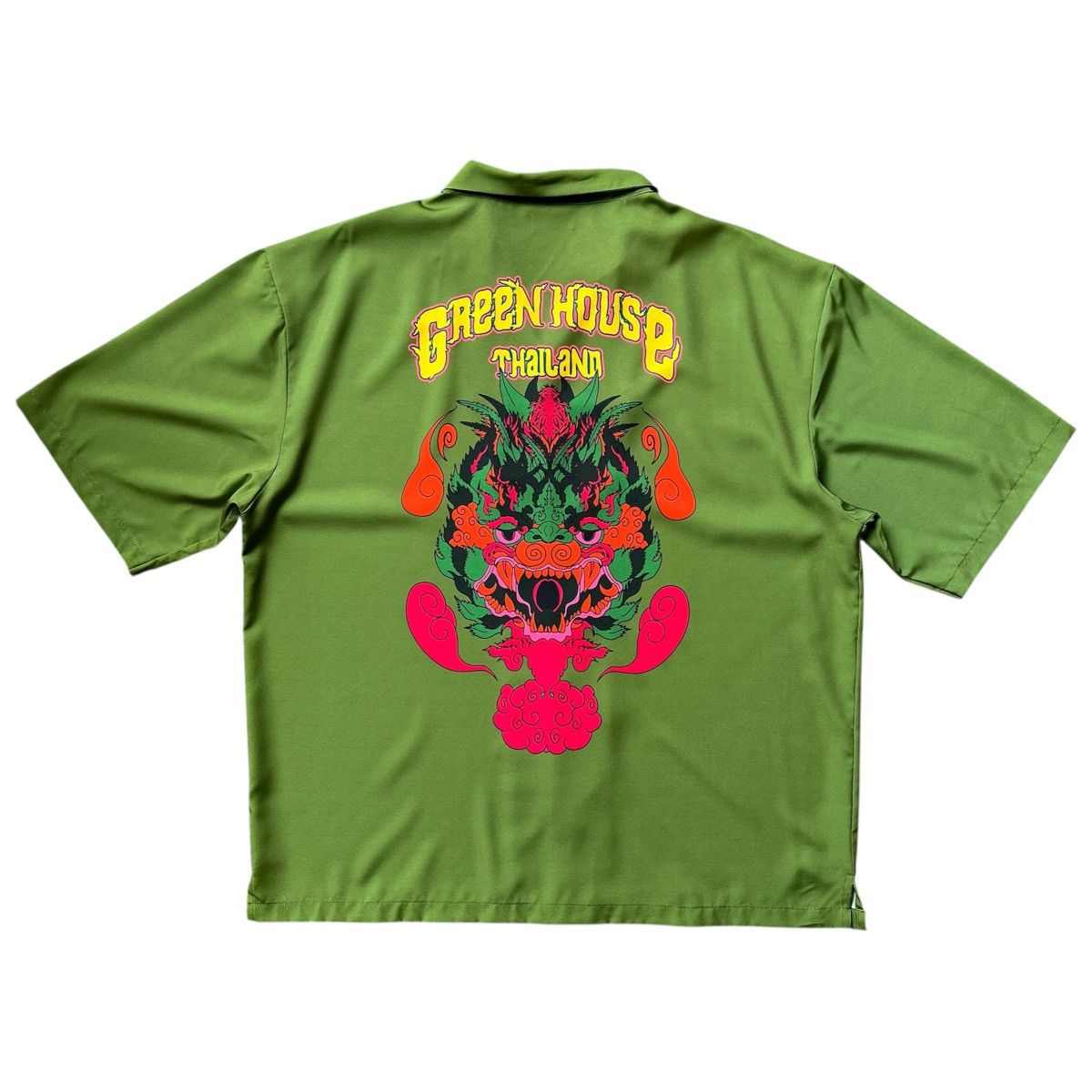 🐉 Rare Green House Thailand Dragon Shirt