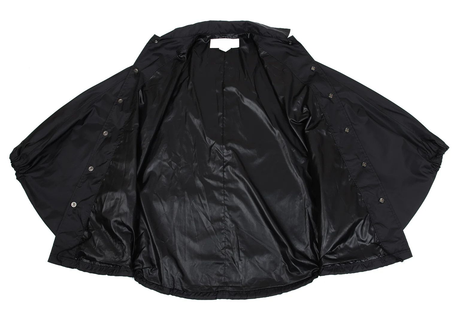 Ganryu Nylon Cape Coach Jacket in Black, Size S Size US S / EU 44-46 / 1 - 14 Thumbnail