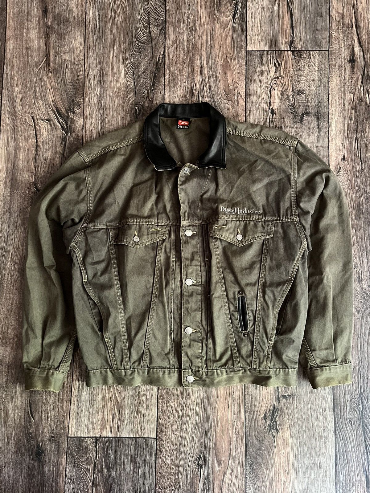 Diesel × Streetwear × Vintage 90s Vintage Diesel Leather