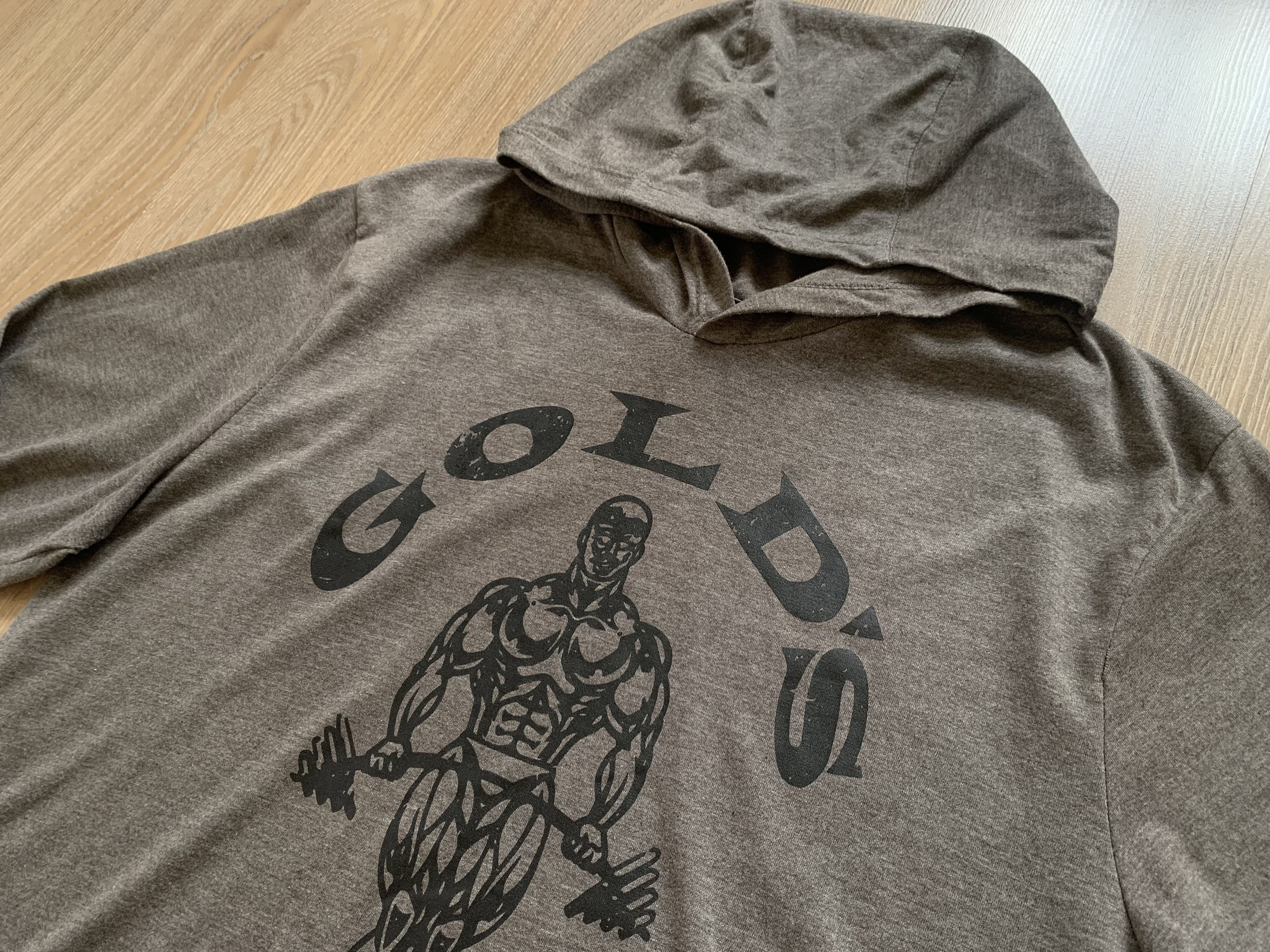 Other Golds Gym Big Logo Cotton Hoodie Size US L / EU 52-54 / 3 - 4 Thumbnail