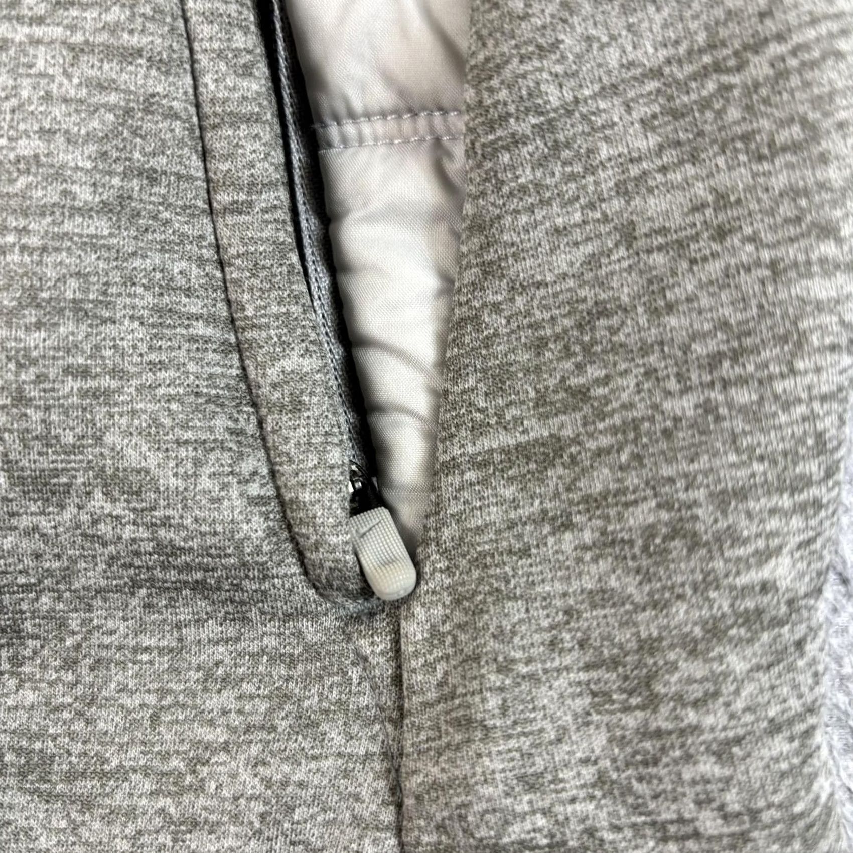 Nike Nike Jacket Mens S Gray Hooded Full Zip Insulated Puffer Fleece Comfortable Size US S / EU 44-46 / 1 - 7 Thumbnail