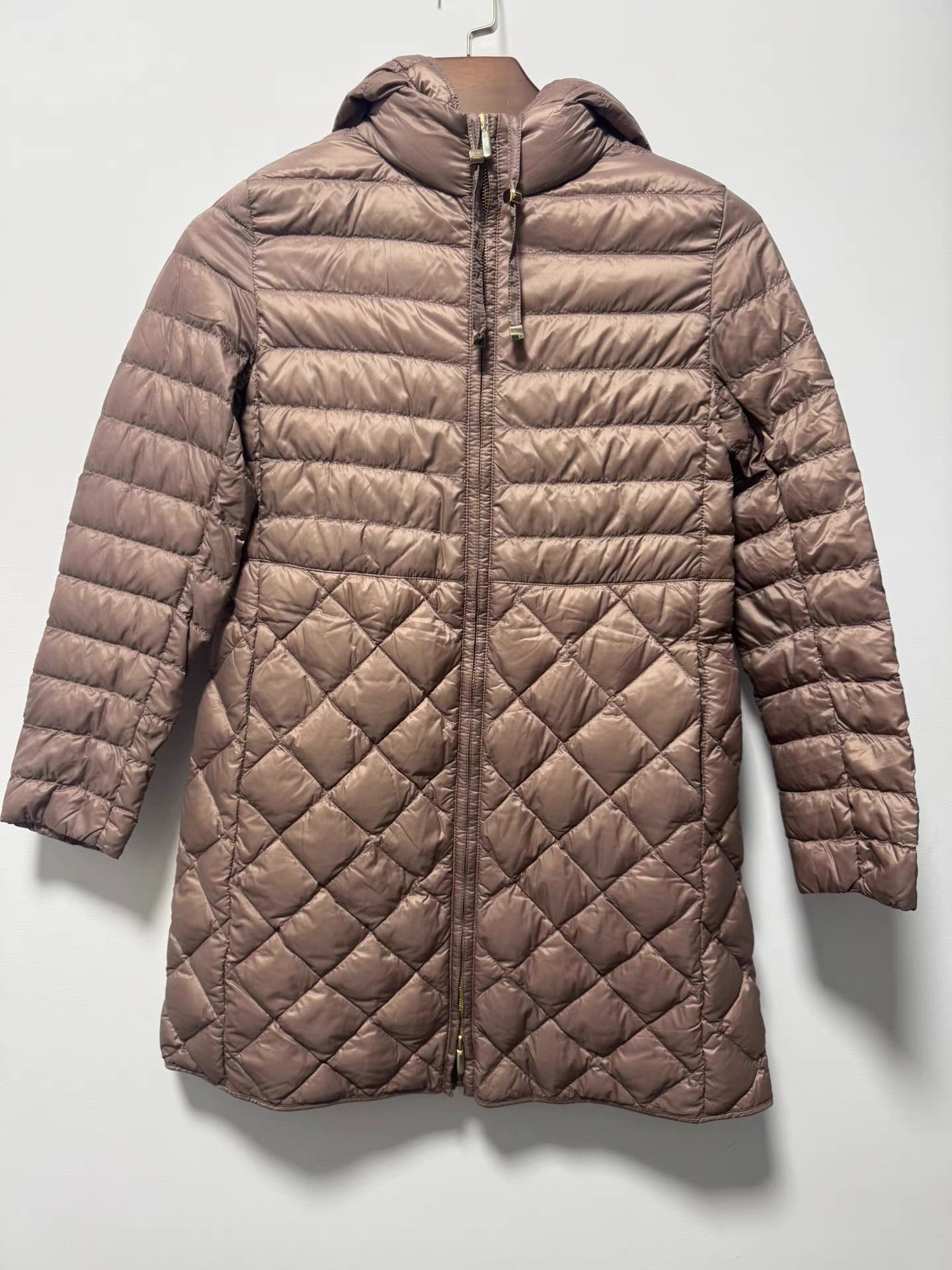 Max Mara Maxmara The Cube Camel Goose Down Jacket K13 Size XXS / US 00 / IT 34 - 1 Thumbnail