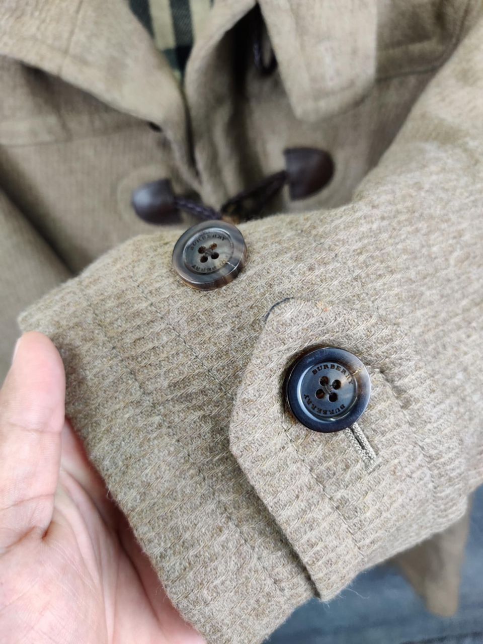 Burberry Burberry London Nova Check Wool Duffle Coat Jacket Size US S / EU 44-46 / 1 - 11 Thumbnail