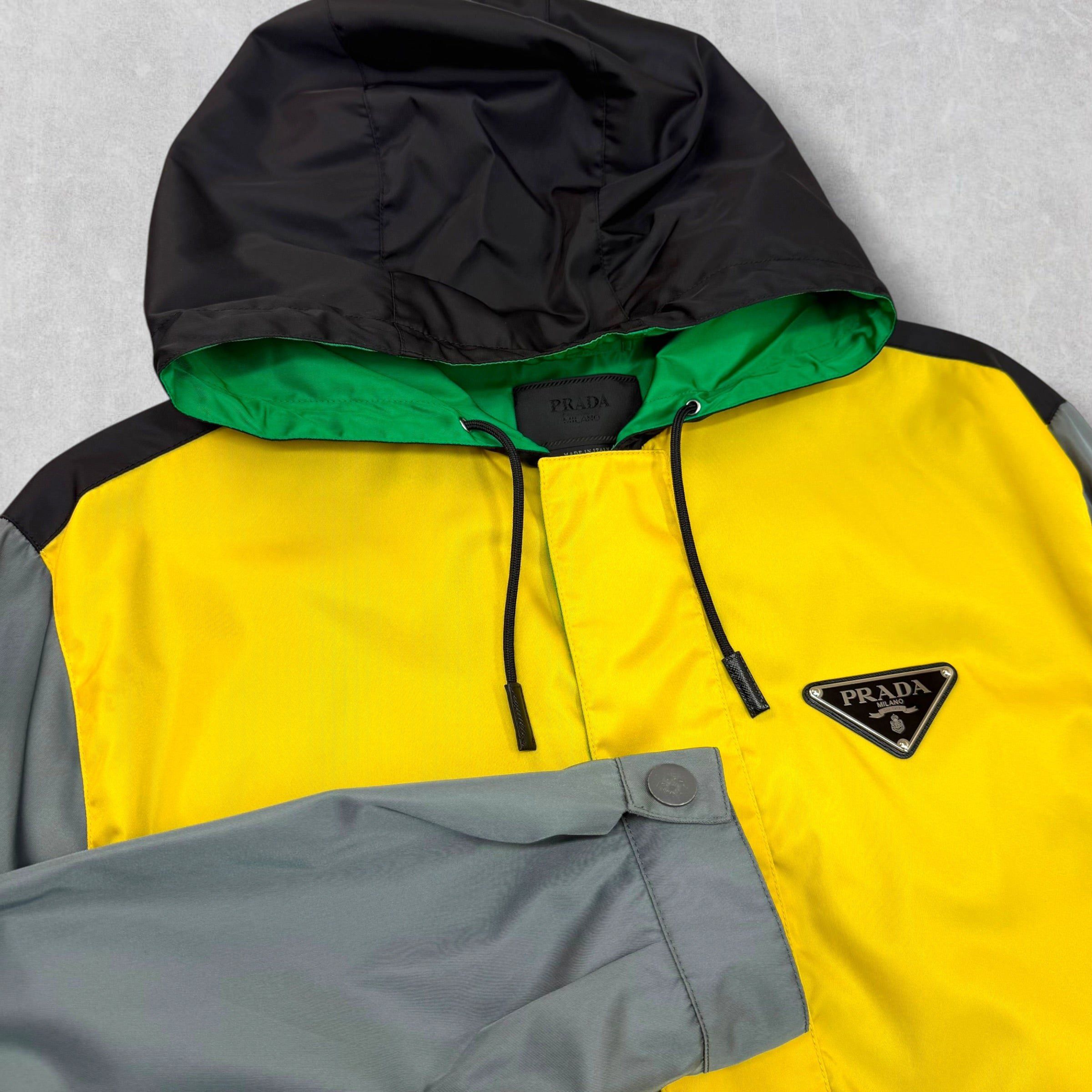 Prada Prada Colorblock Oversized Nylon Jacket XL Size US XL / EU 56 / 4 - 3 Thumbnail