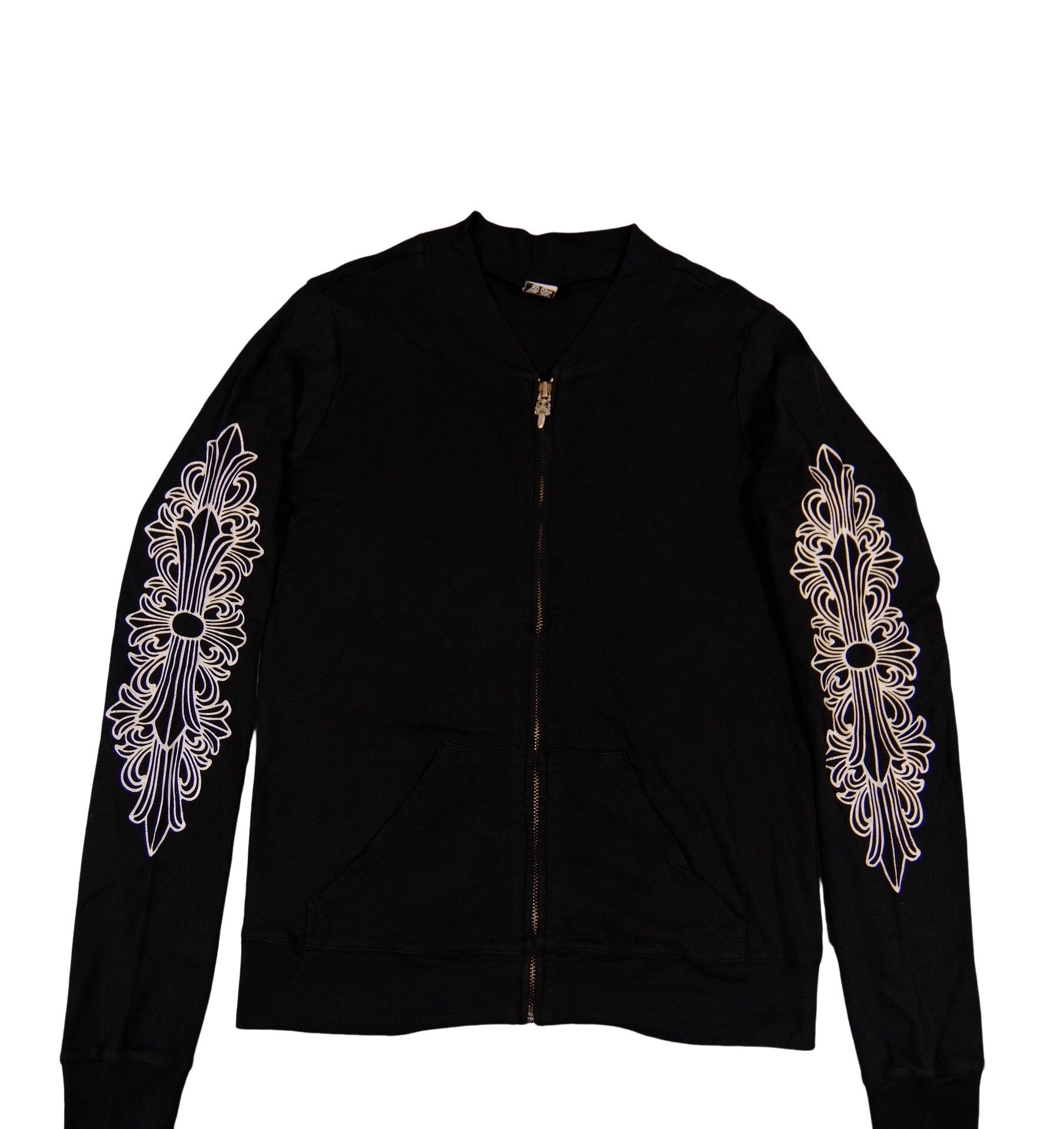 Chrome Hearts Chrome Hearts Vintage Floral Sleeve Hoodie L Size L / US 10 / IT 46 - 1 Thumbnail