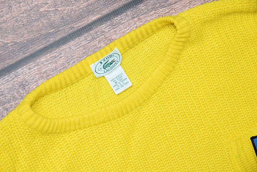 Lacoste LACOSTE IZOD * vintage 80's _XL Size 42L - 3 Thumbnail