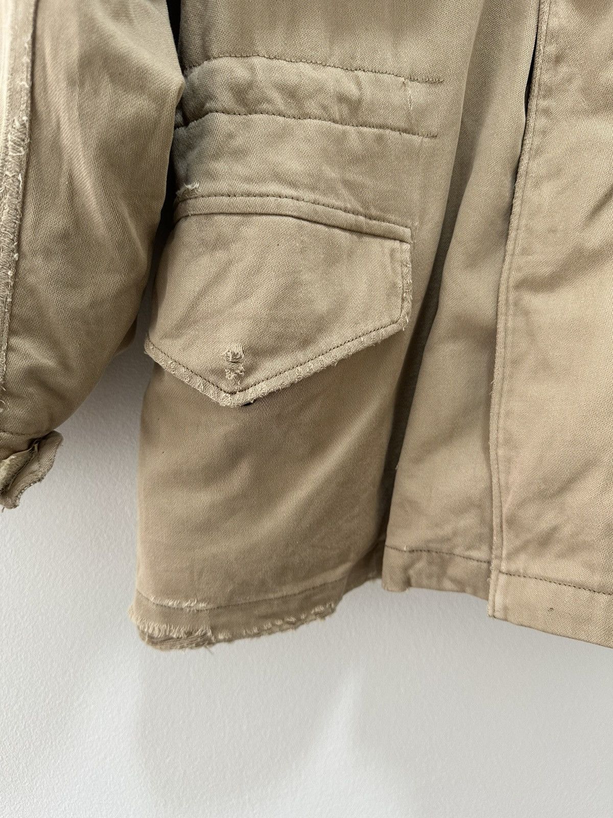 Alpha Industries Vintage 90’s Alpha Industries M-65 Jacket Design Distressed Size US S / EU 44-46 / 1 - 7 Thumbnail