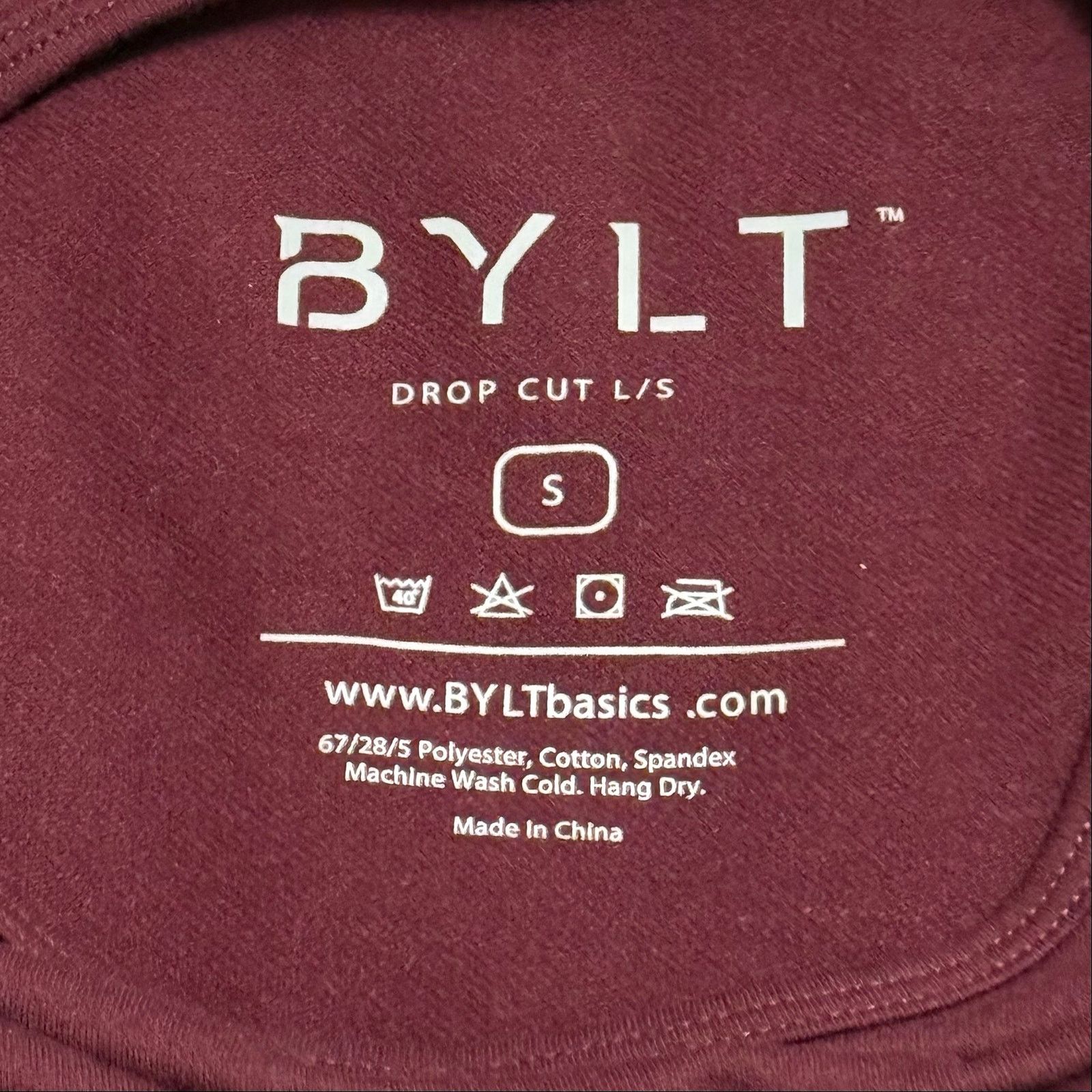 BYLT Premium Basics BYLT Basics Drop Cut Long Sleeve Performance Tee Shirt Small Size US S / EU 44-46 / 1 - 2 Thumbnail