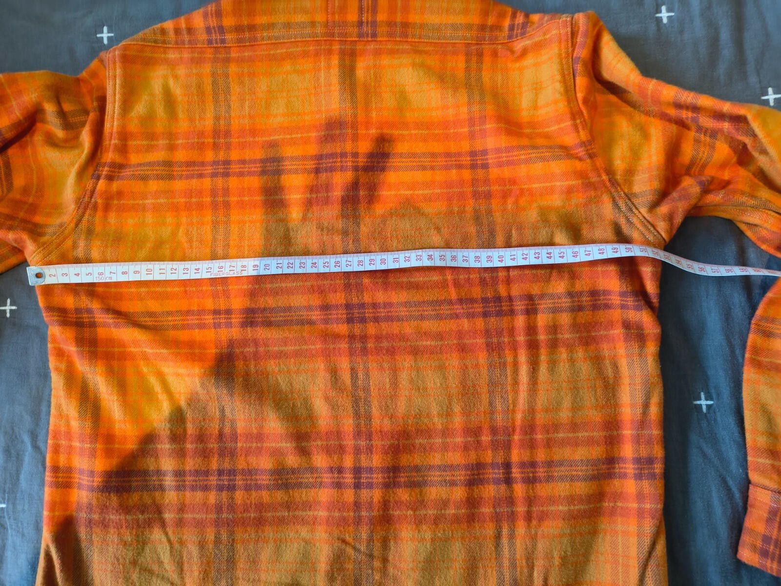 Kaptain Sunshine Kaptain Sunshine CPO Shirt - Orange, Size M, Made in Japan Size US M / EU 48-50 / 2 - 7 Thumbnail