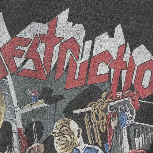 Japanese Brand Hirakawa x Hiro DESTRUCTION MAD BUTCHER SHIRT Vintage Size US XL / EU 56 / 4 - 3 Thumbnail