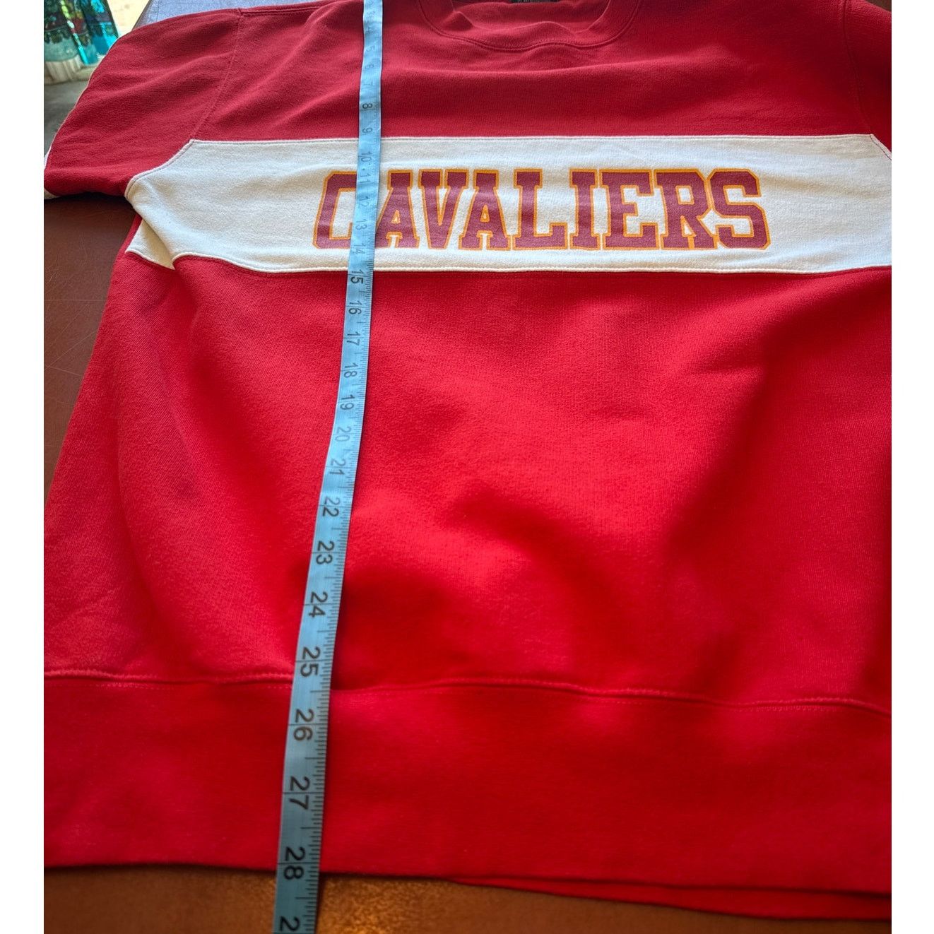 Other Vintage Cavaliers Sweatshirt Red & White Stripe Retro Sports Size US M / EU 48-50 / 2 - 6 Thumbnail