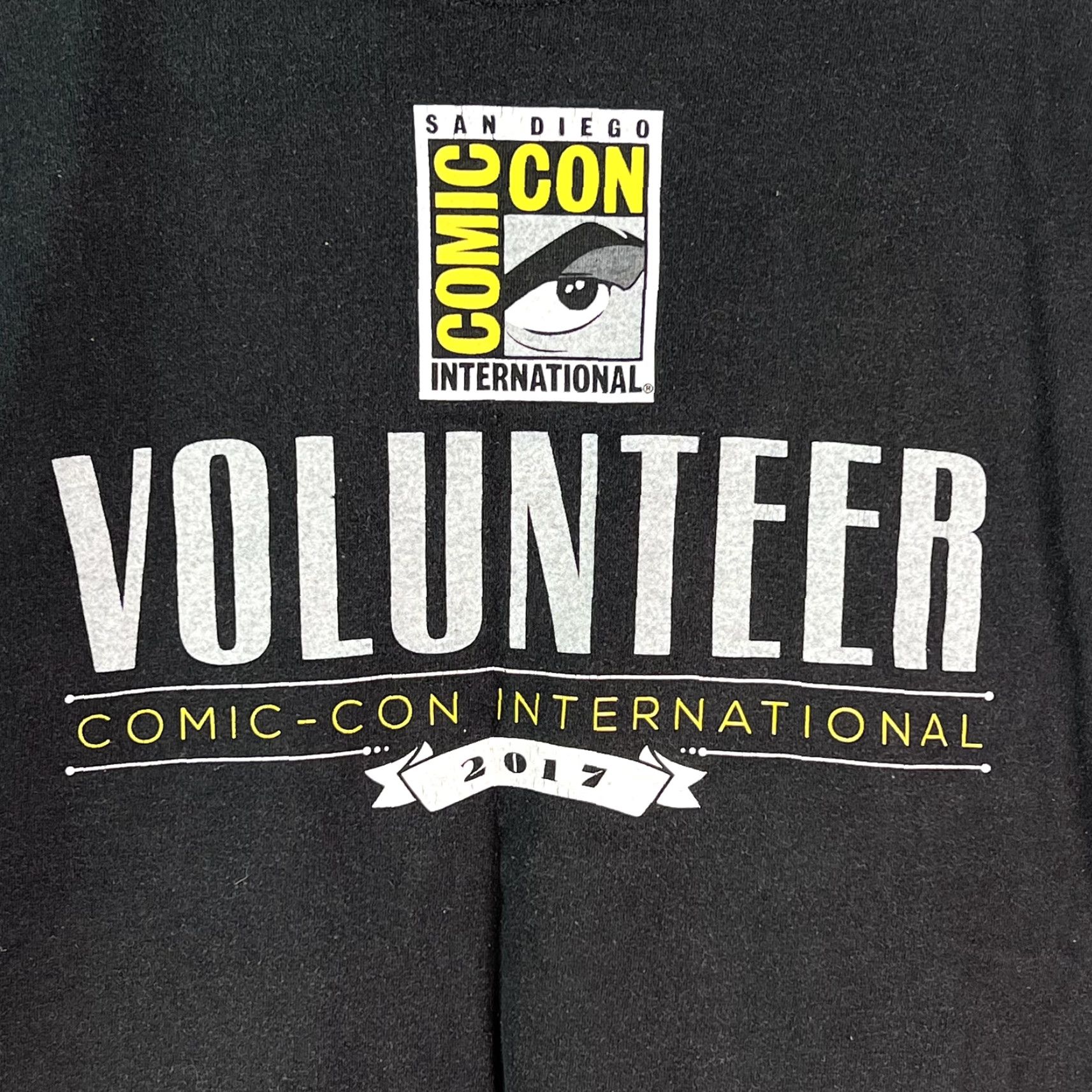 Vintage VINTAGE Official 2017 SDCC San Diego Comic Con International Volunteer Mens Black Tee M Size US M / EU 48-50 / 2 - 2 Thumbnail