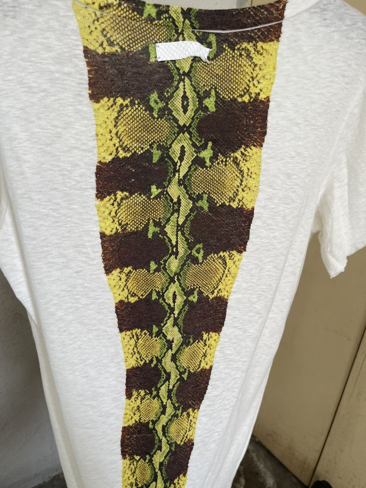 If Six Was Nine If Six Was Nine Habana Stripes Raw Hem Python T Shirt Size US M / EU 48-50 / 2 - 6 Thumbnail