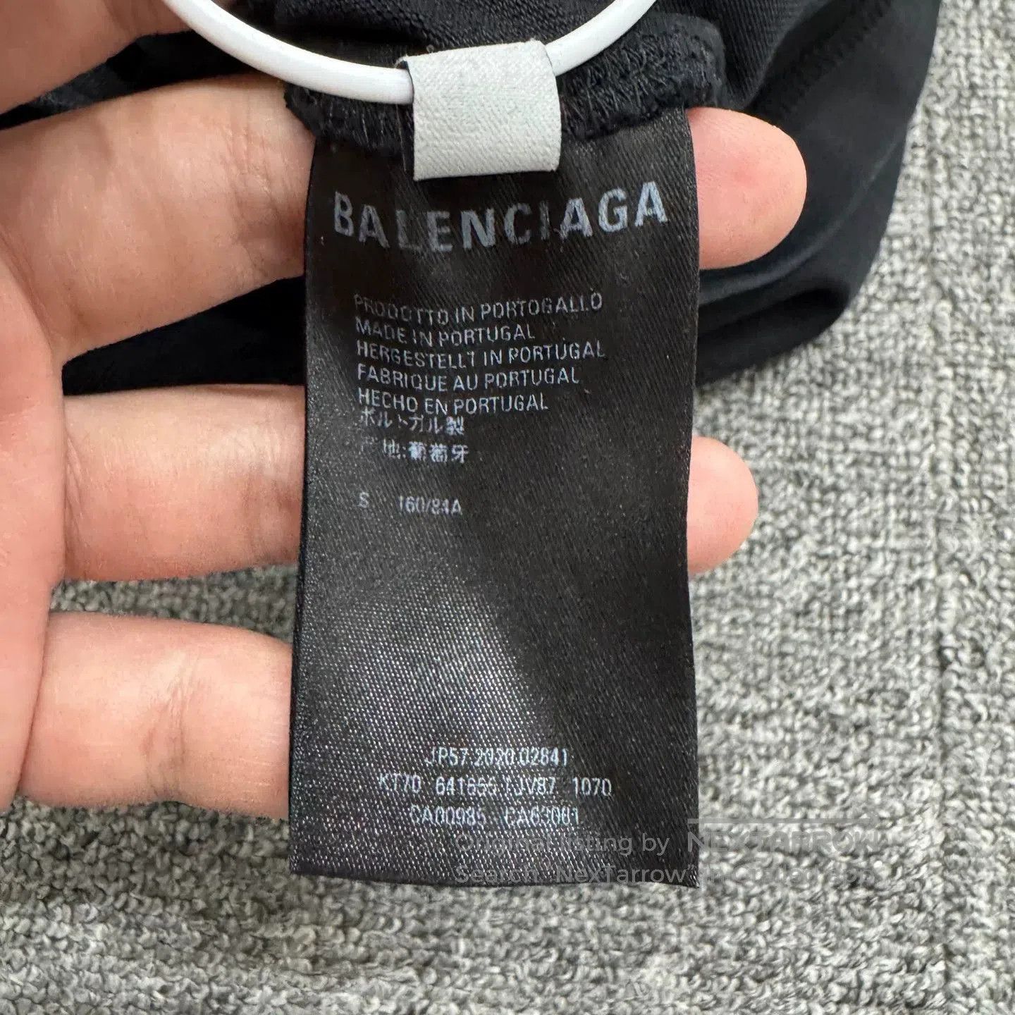 Balenciaga Balenciaga Embroidered Letter Short Sleeve. Size US S / EU 44-46 / 1 - 3 Thumbnail
