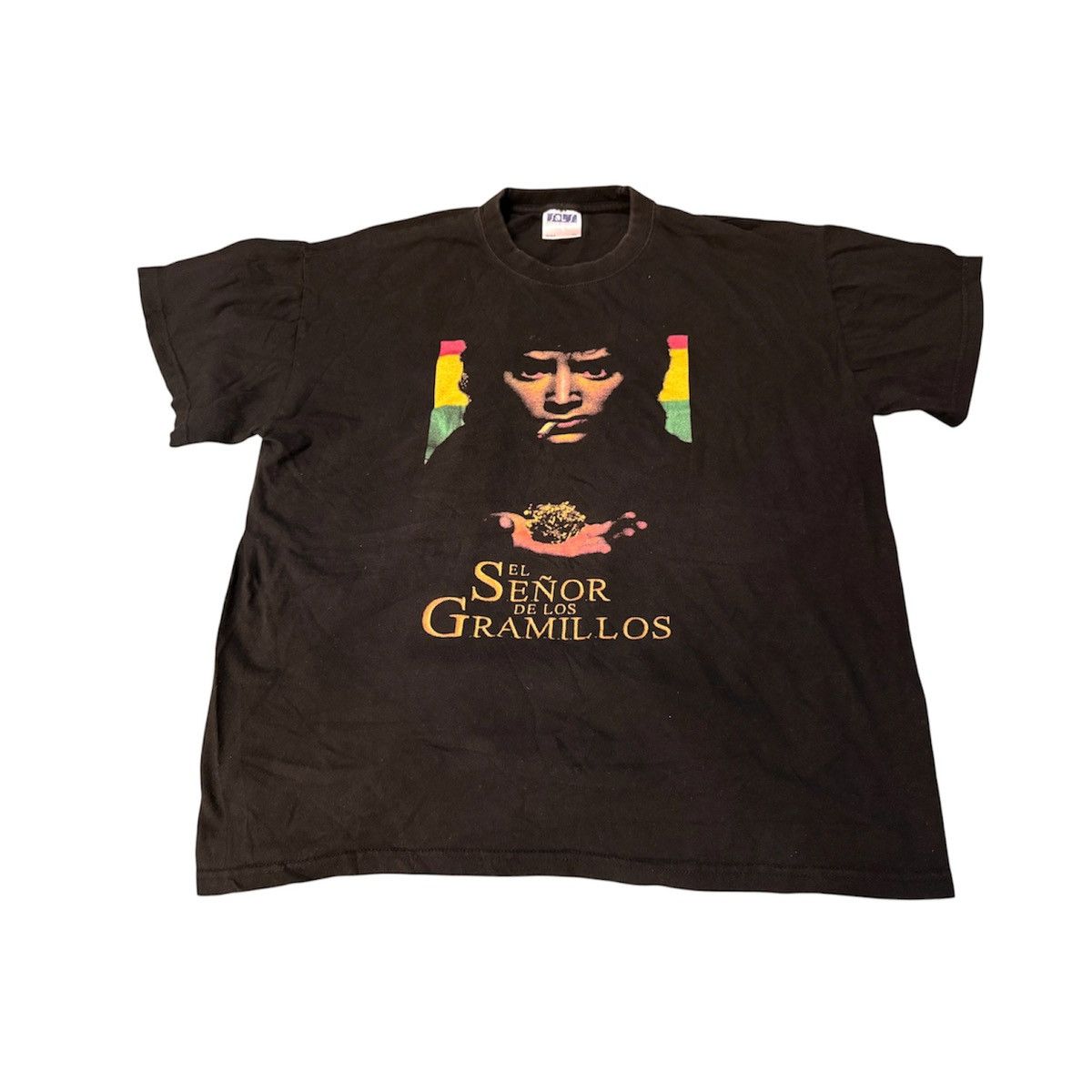 Vintage Vintage 2000s El Señor Des Los Gramillos T-Shirt Size US XL / EU 56 / 4 - 1 Thumbnail