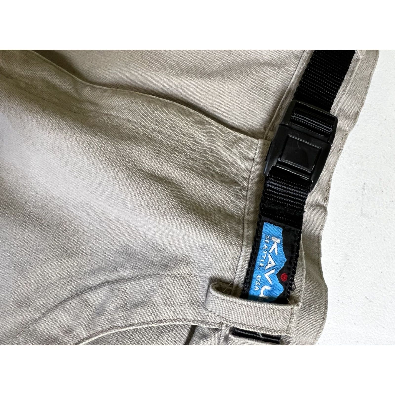KAVU KAVU Stand Up Belted Belt Hiking Fishing Tan Shorts Mens XXL Fits 40x8 Canvas Size US 39 - 6 Thumbnail