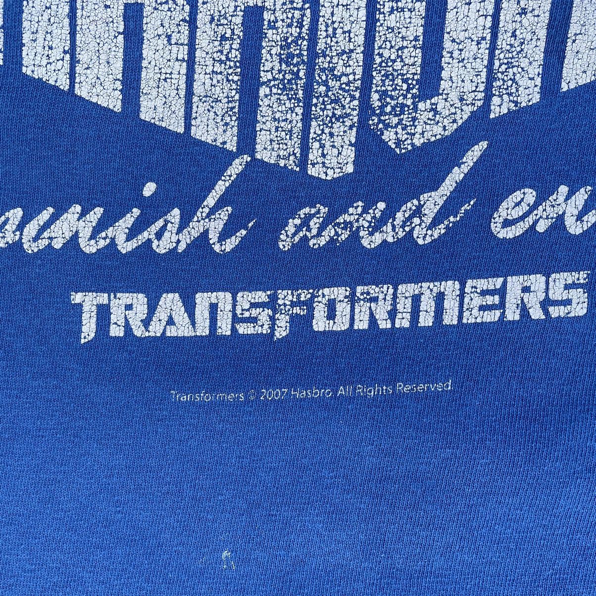 Transformers Vintage T-shirts Transformer Logo Distressed Y2K 90s USA Size US S / EU 44-46 / 1 - 8 Thumbnail