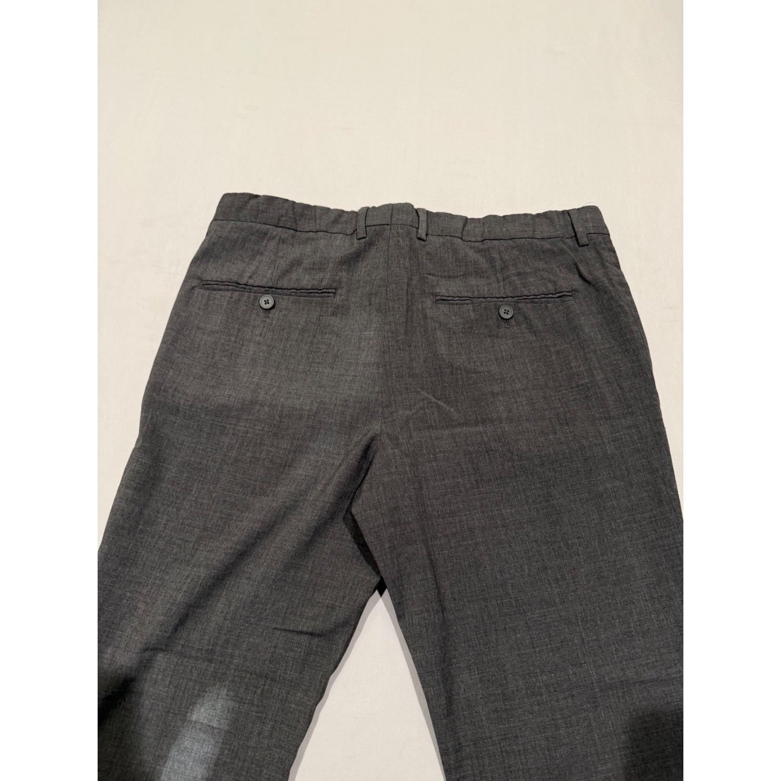 H&M H&M Dress Pants Men's Gray Slim Fit Straight Leg 38 x 32 Size US 38 / EU 54 - 3 Thumbnail