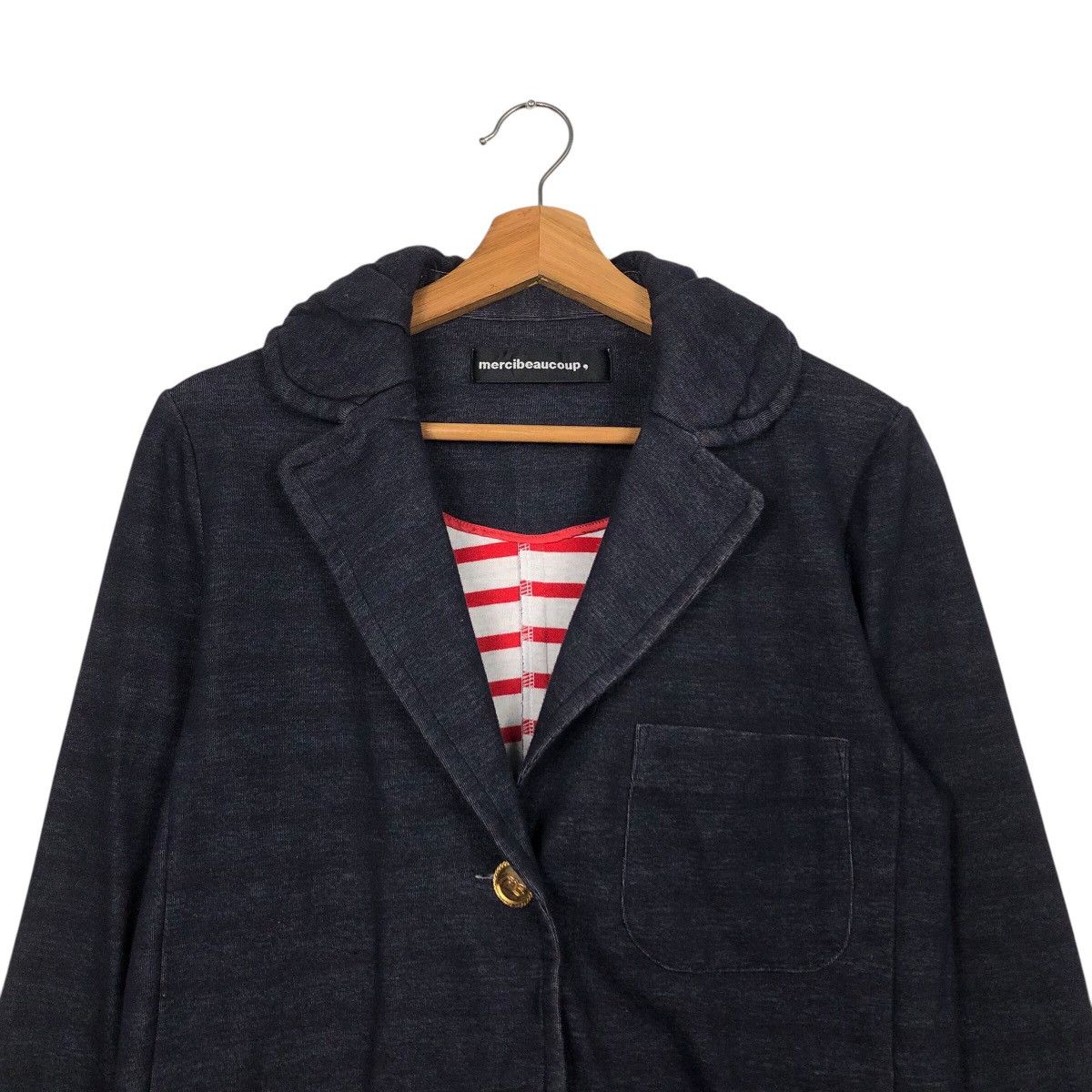 Japanese Brand 📌Vintage Light Button Jacket Mercibeaucoup Issey Miyake Size US M / EU 48-50 / 2 - 4 Thumbnail