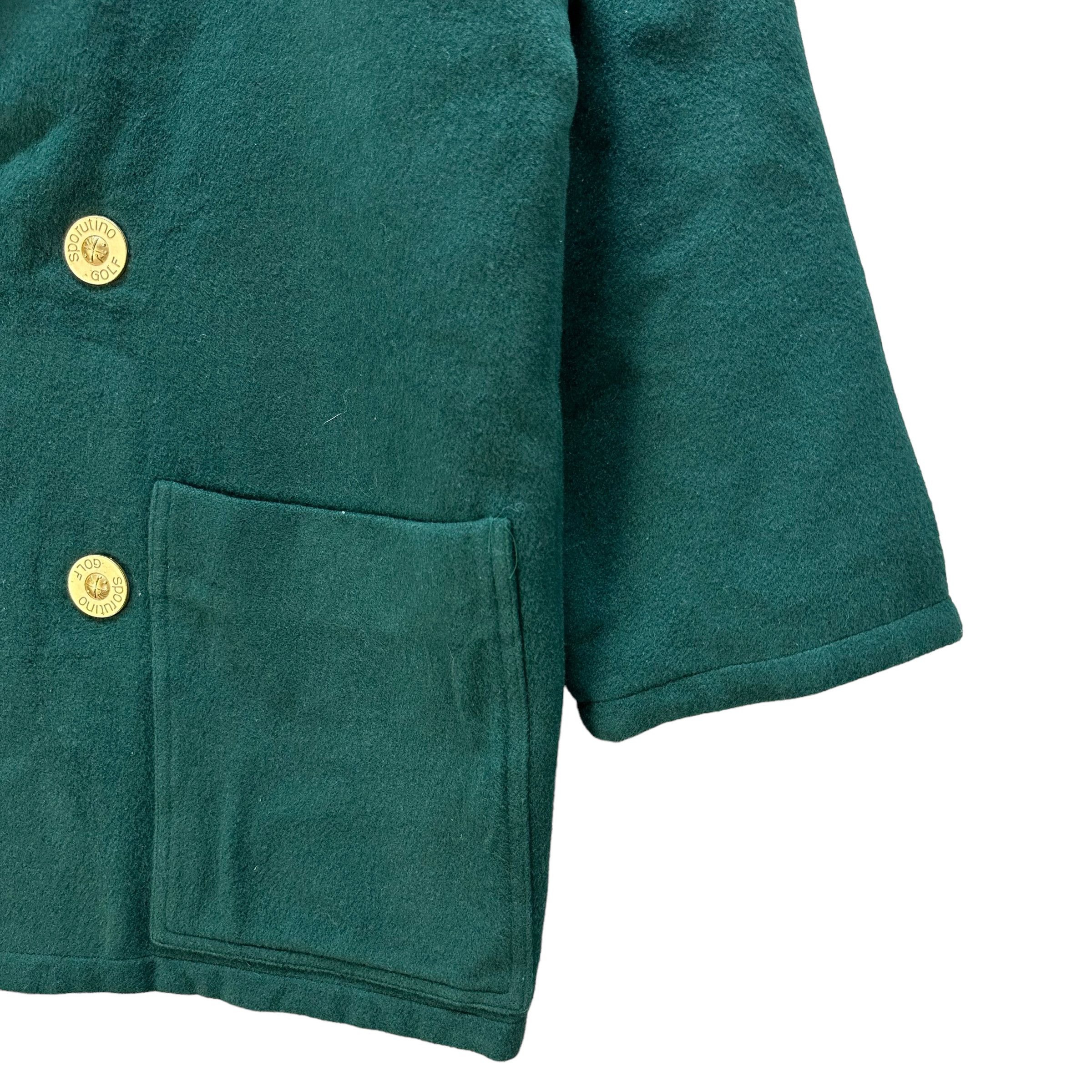 Vintage SPORUTINO GOLF Reversible Double Breasted Coat #A24-0553 Size US M / EU 48-50 / 2 - 10 Thumbnail
