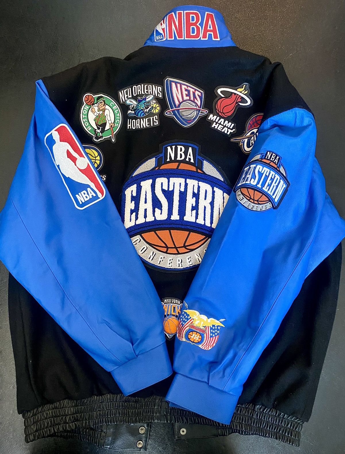 Jeff Hamilton Jeff Hamilton Eastern Conference NBA Varsity Jacket Size US XL / EU 56 / 4 - 14 Thumbnail