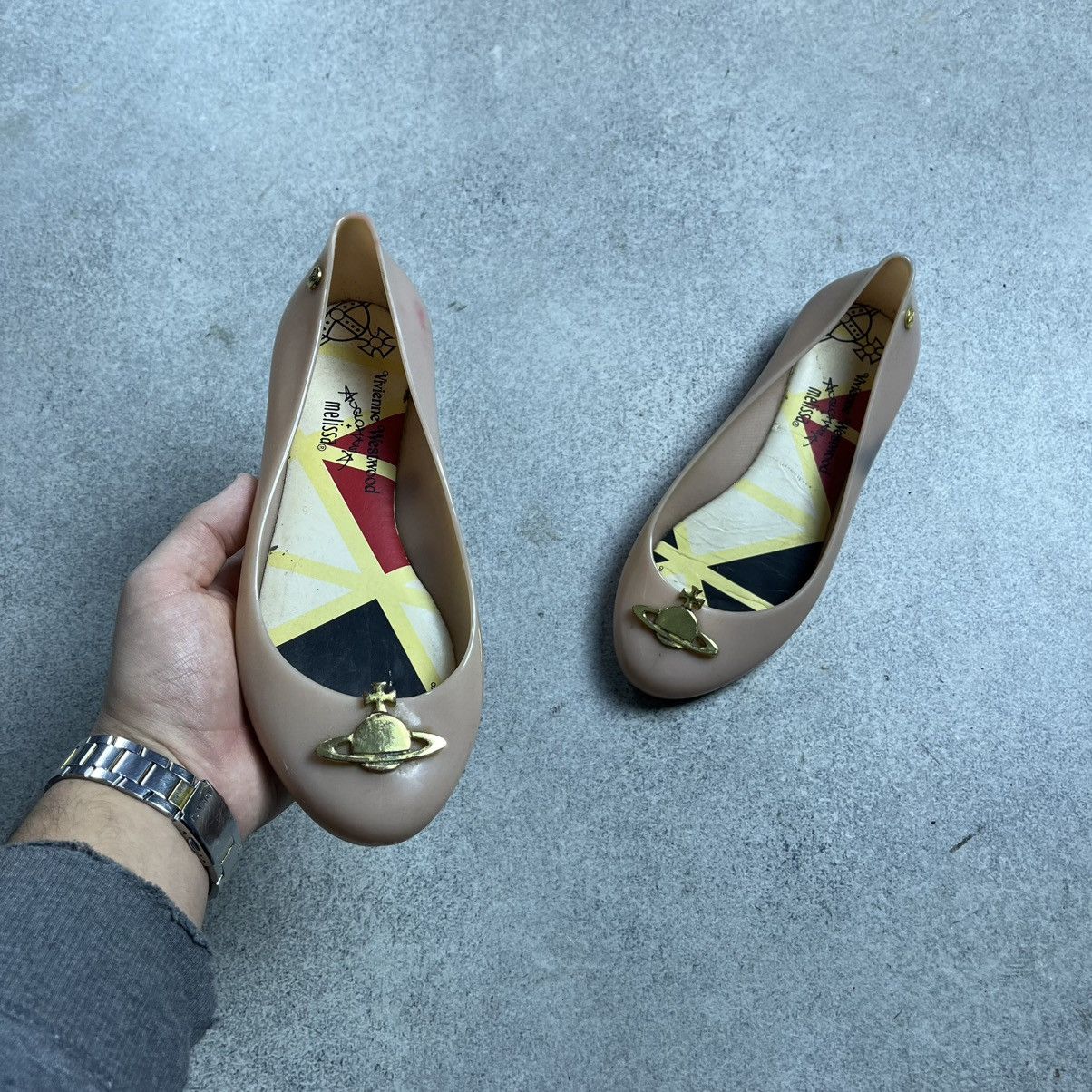 Vivienne Westwood Vivienne Westwood Melisa Anglomania Balet Orb Flats Size US 9 / IT 39 - 2 Thumbnail