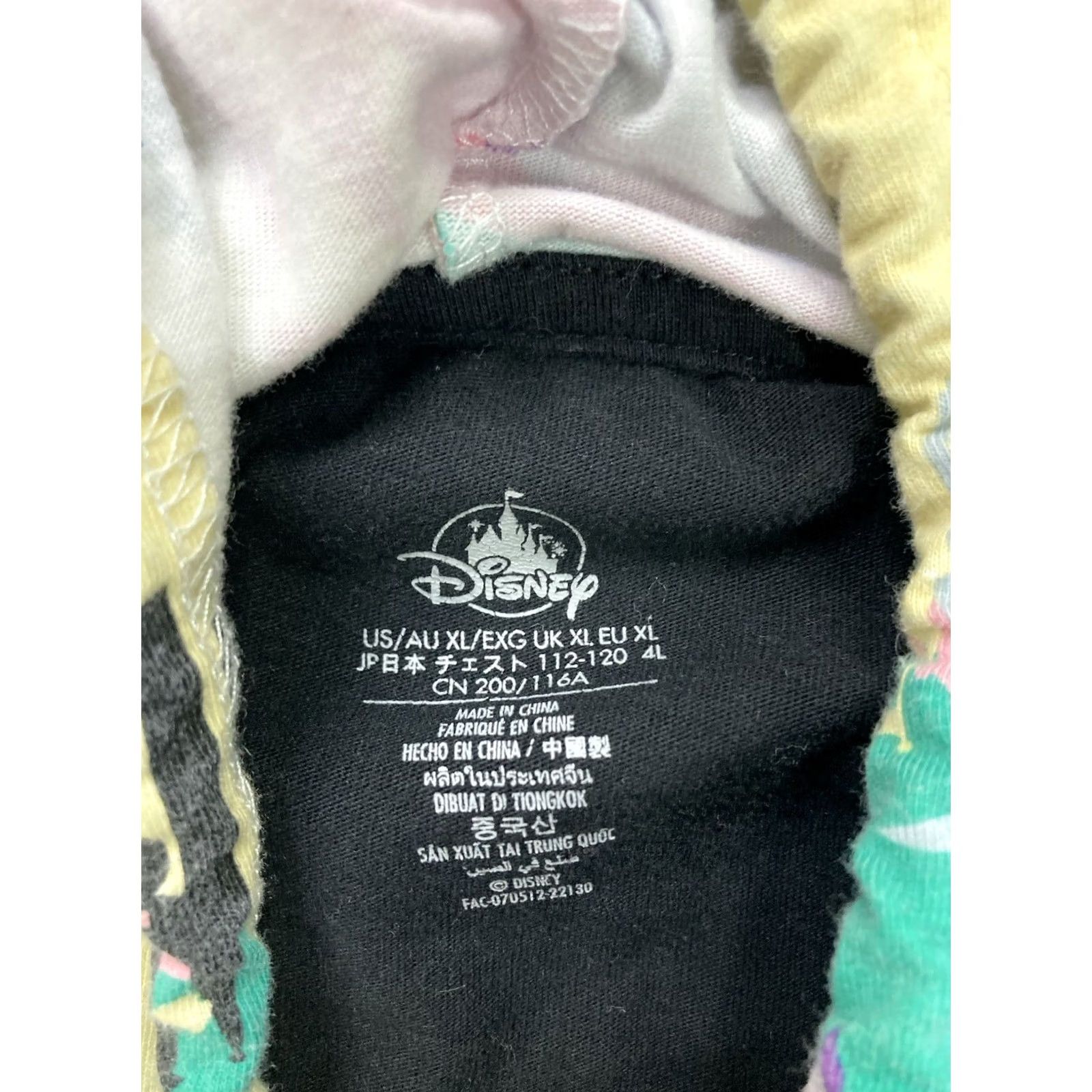 Disney VINTAGE Walt Disney World Lightweight Pullover Hoodie Men XL Black Size US XL / EU 56 / 4 - 4 Thumbnail