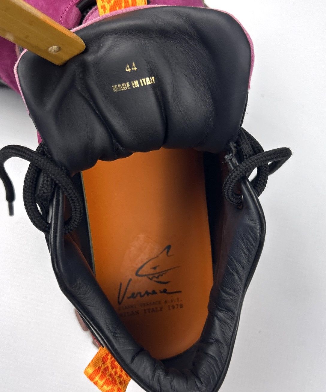 Versace Versace Squalo Sneakers EU44/US11 Multicolor Made in Italy Size US 11 / EU 44 - 7 Thumbnail