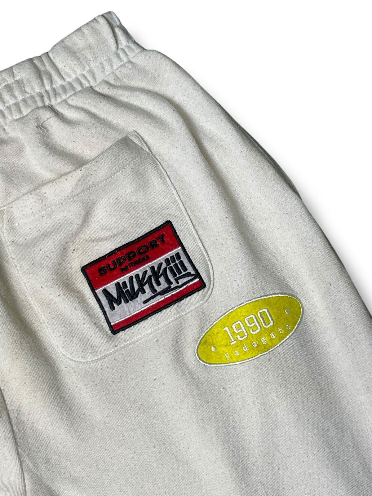 Japanese Brand × Vintage BENO Japanese Brand Random Patches Sweatpants (86) Size US 30 / EU 46 - 7 Thumbnail