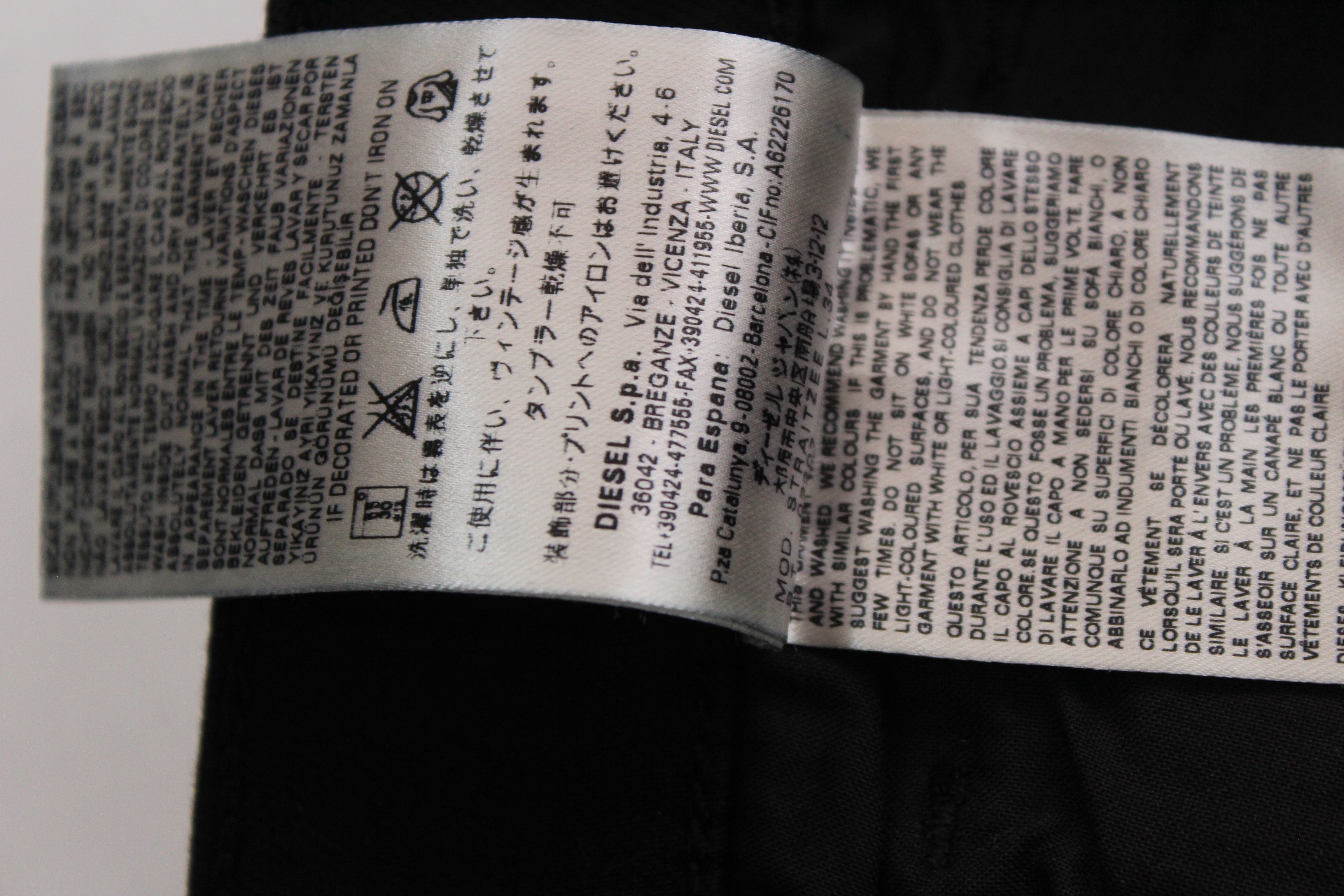 Diesel Diesel Jeans New 25/34 New Vintage Rare Hype Size 25" / US 0 / IT 36 - 13 Thumbnail