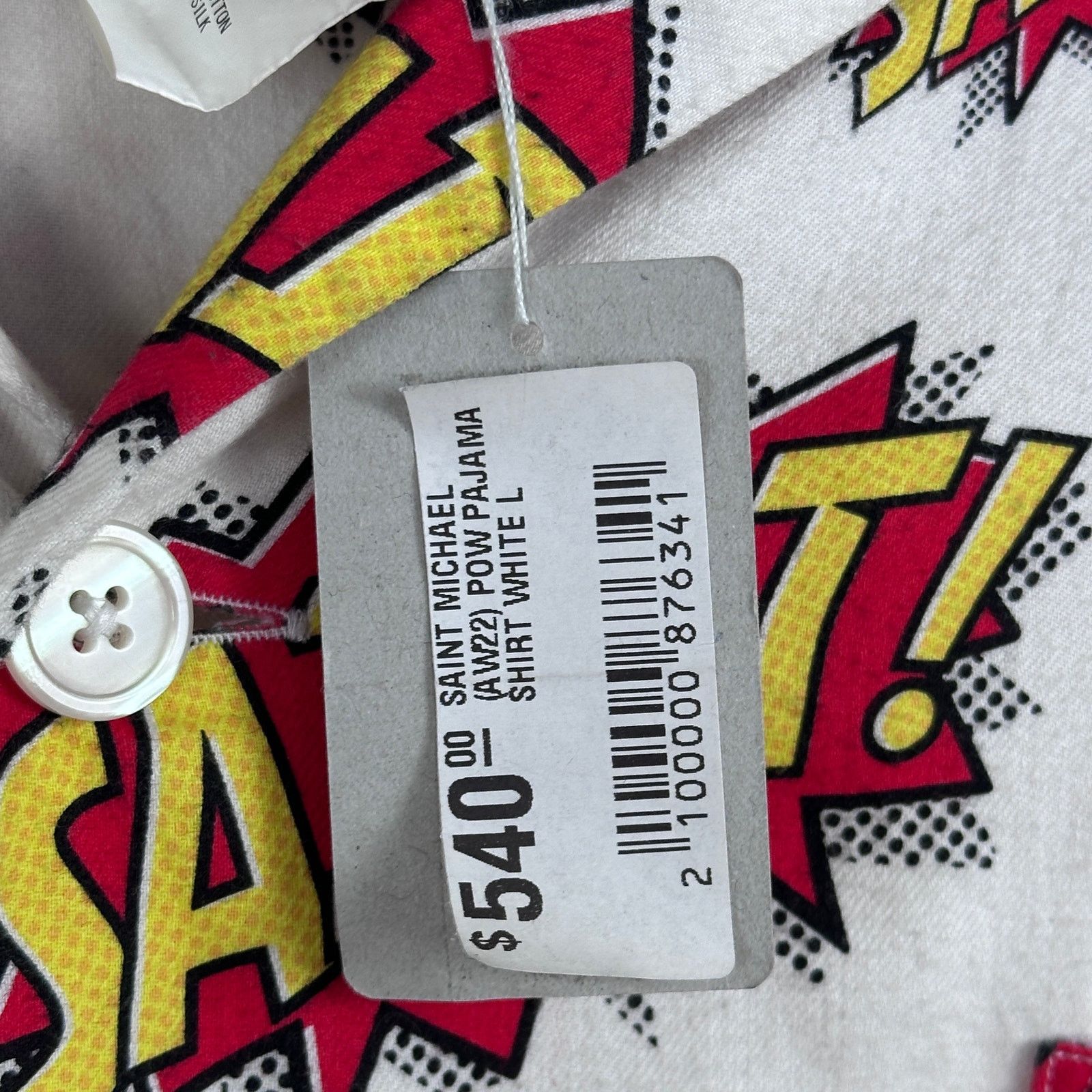 Saint Michael A/W22 POW Comic Button-Up Shirt Size US L / EU 52-54 / 3 - 5 Thumbnail