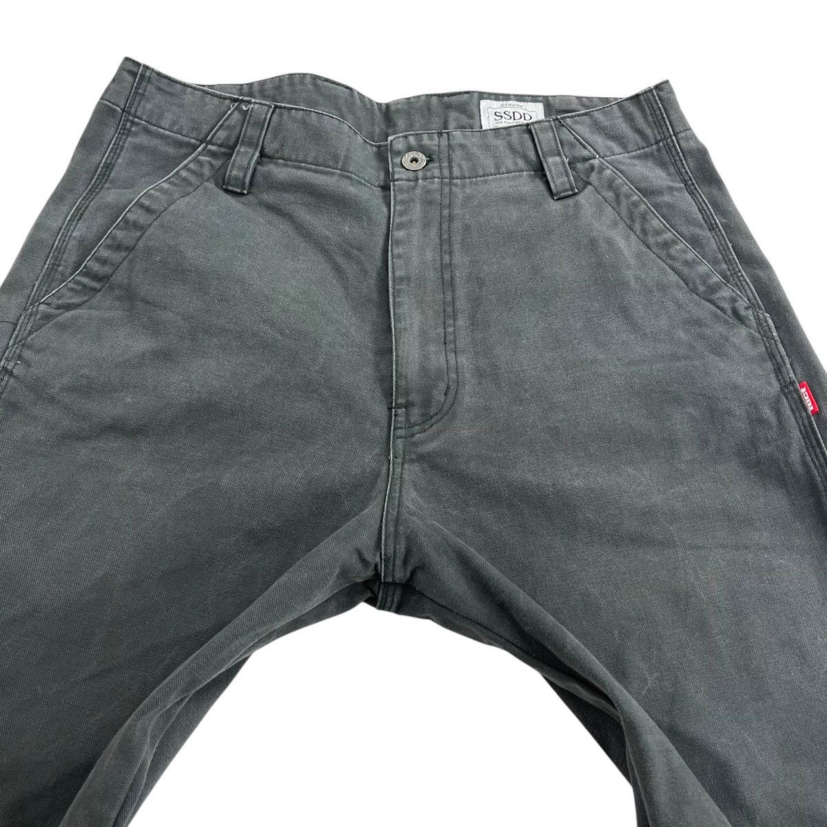 FUCT × Vintage Vintage FUCT SSDD Skateboards Carpenter Canvas Pants Size US 34 / EU 50 - 16 Thumbnail