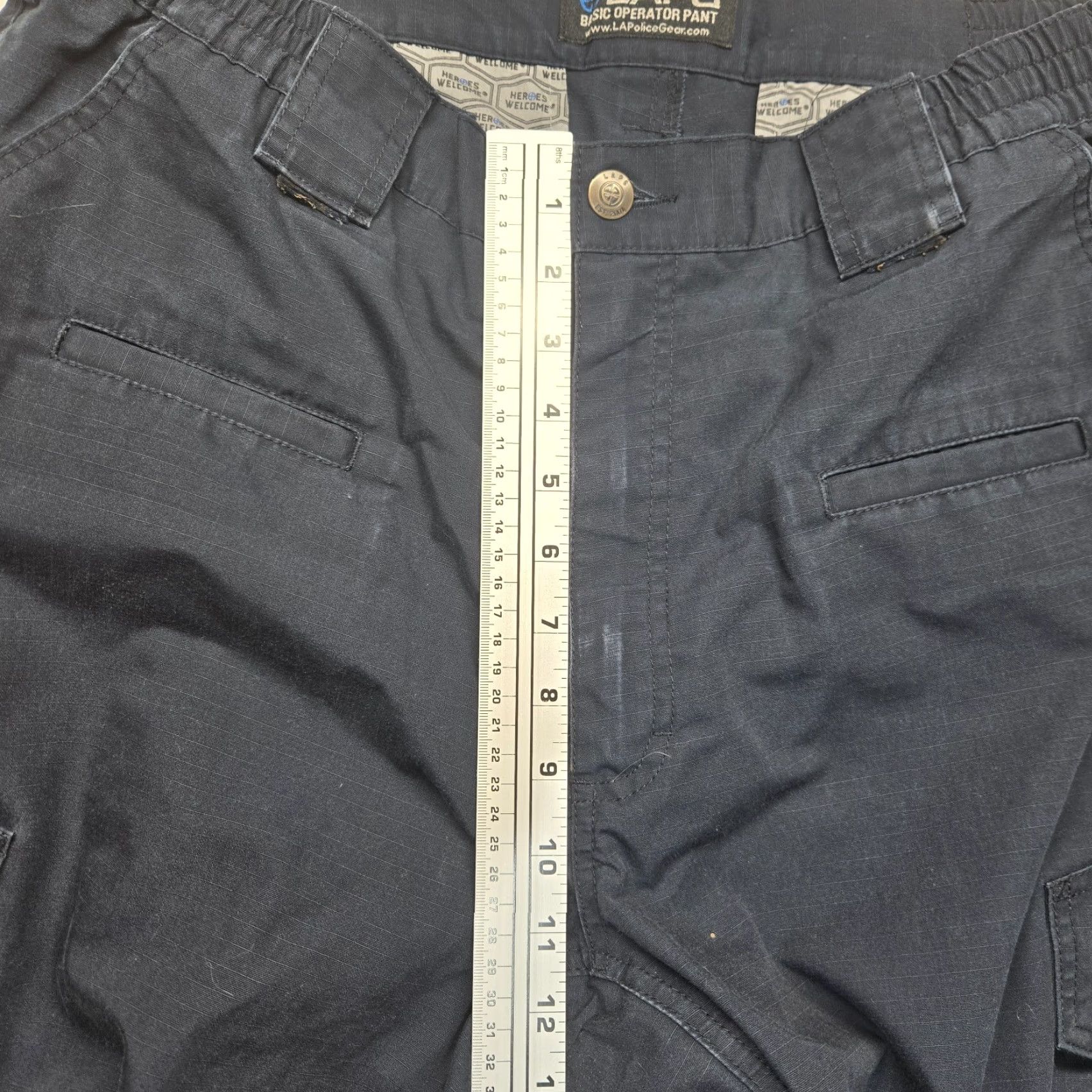 Vintage VINTAGE LA Police Gear Mens EMS Tactical Cargo Pants Blue 38x34 Spring Summer Fall Winter Size US 38 / EU 54 - 6 Thumbnail