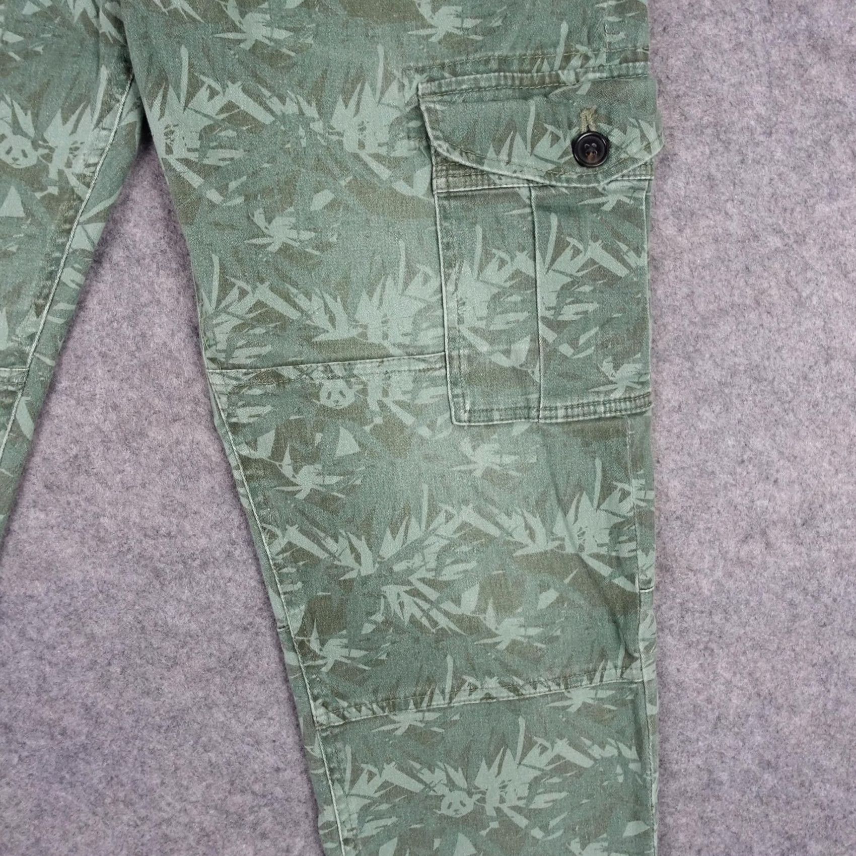 Vintage Michael Bastian Cargo Pants Mens 32x30 Green Camo Stretch Tapered Pockets Size US 32 / EU 48 - 5 Thumbnail