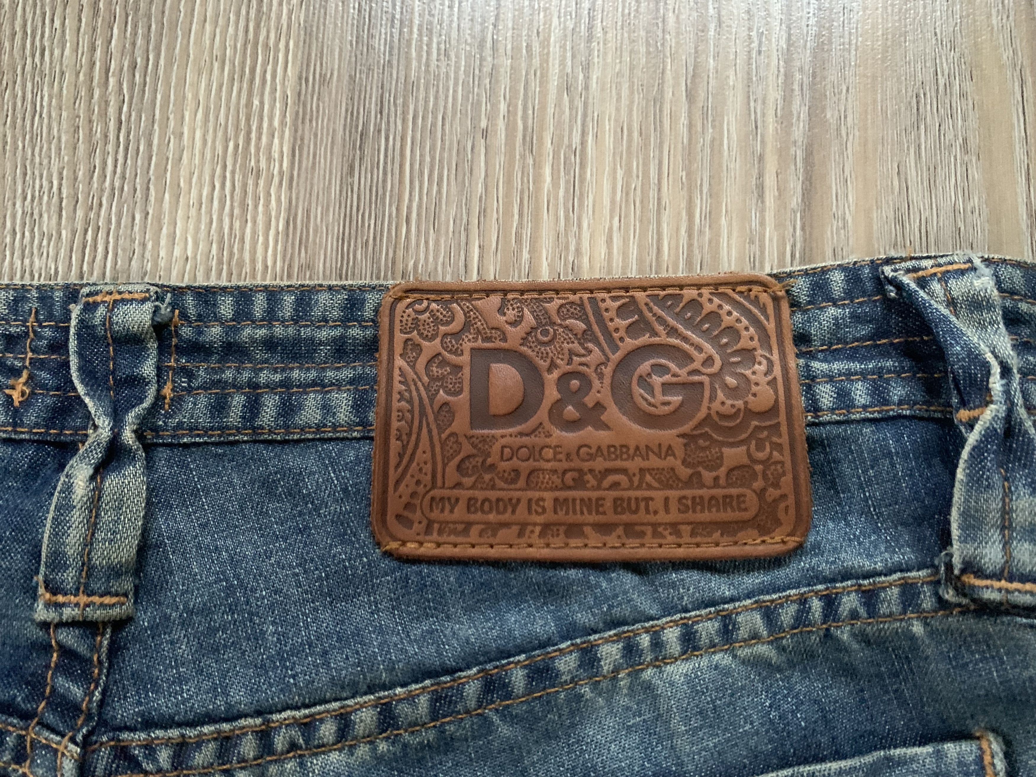 Dolce & Gabbana Vintage Dolce & Gabbana New Women's Jeans Size 31" - 7 Thumbnail