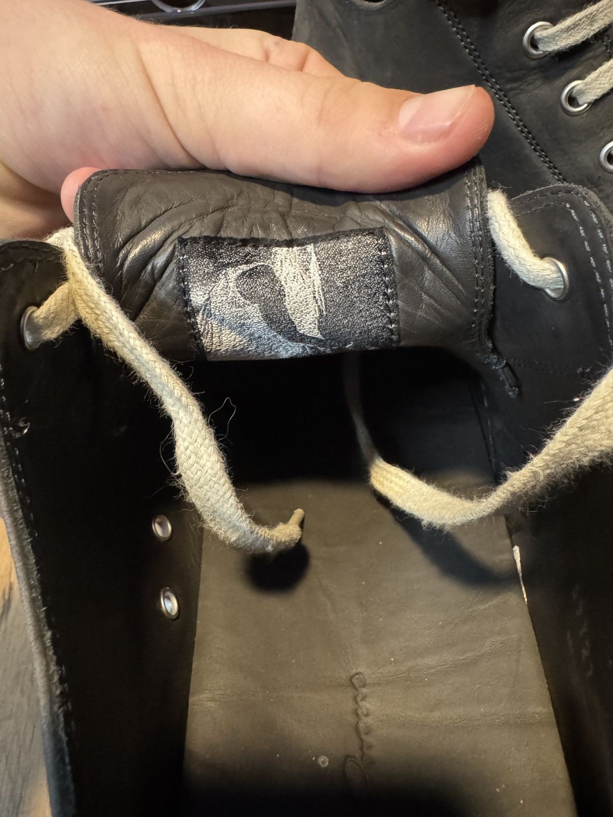 Rick Owens Rick Owens Ramones “Dark Dust” Size US 12 / EU 45 - 10 Thumbnail